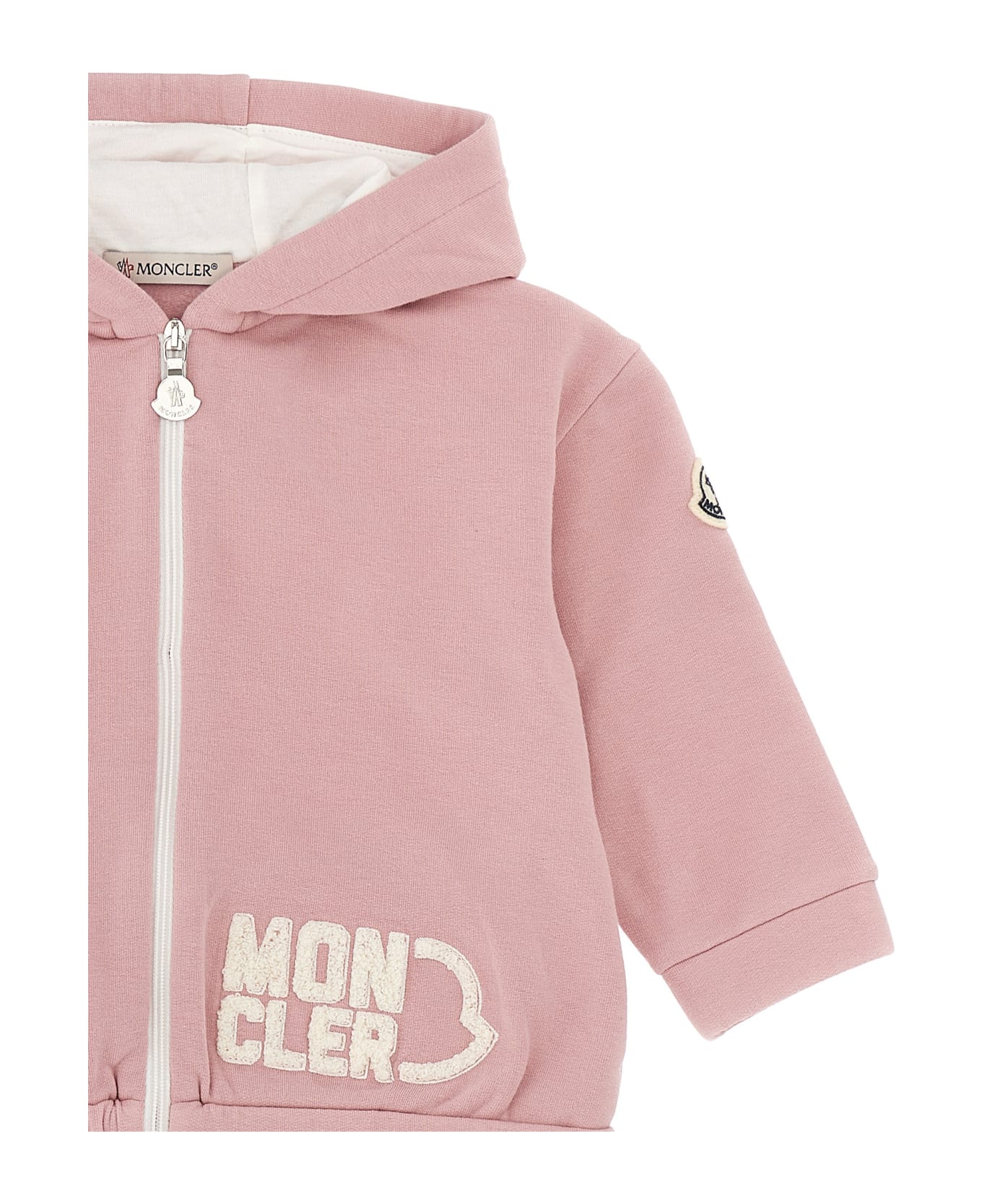 Moncler Logo Tracksuit - Pink
