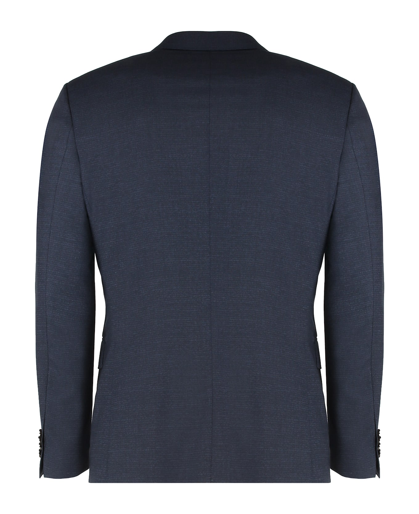 Hugo Boss Three-piece Wool Suit - blue