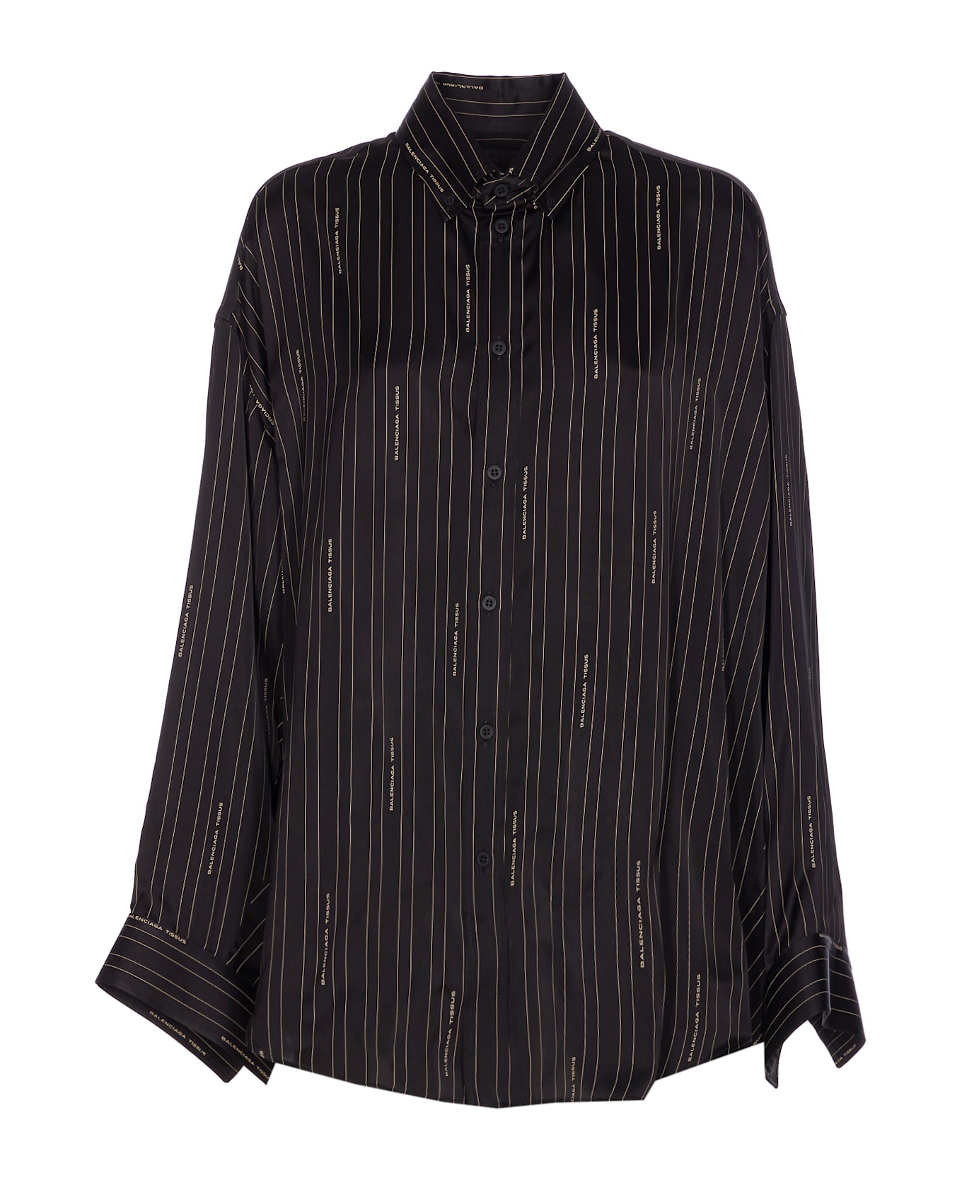 Balenciaga Tissue Shirt - Black