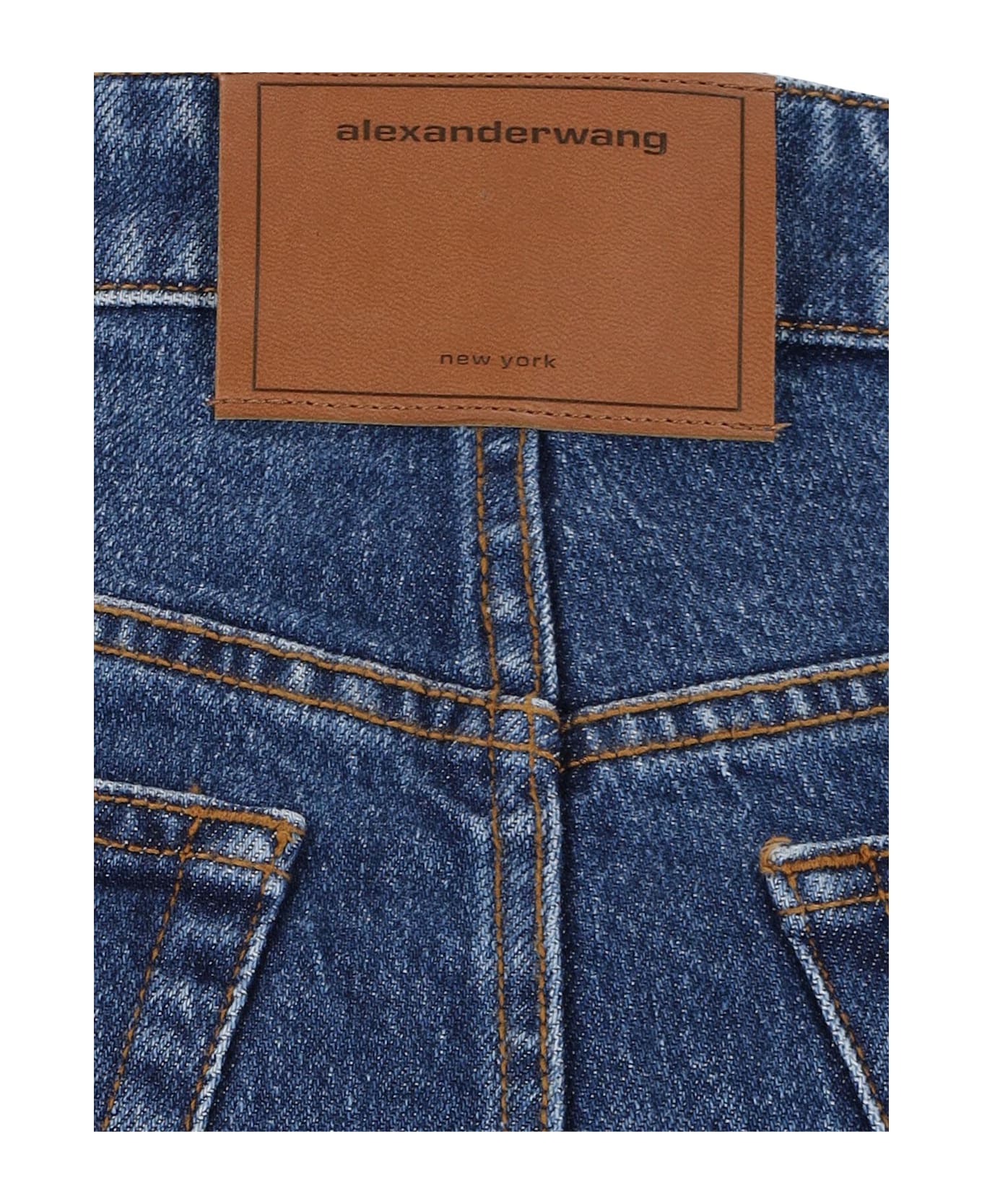 Alexander Wang Mini Skirt 
skort
 - DEEPBLUE