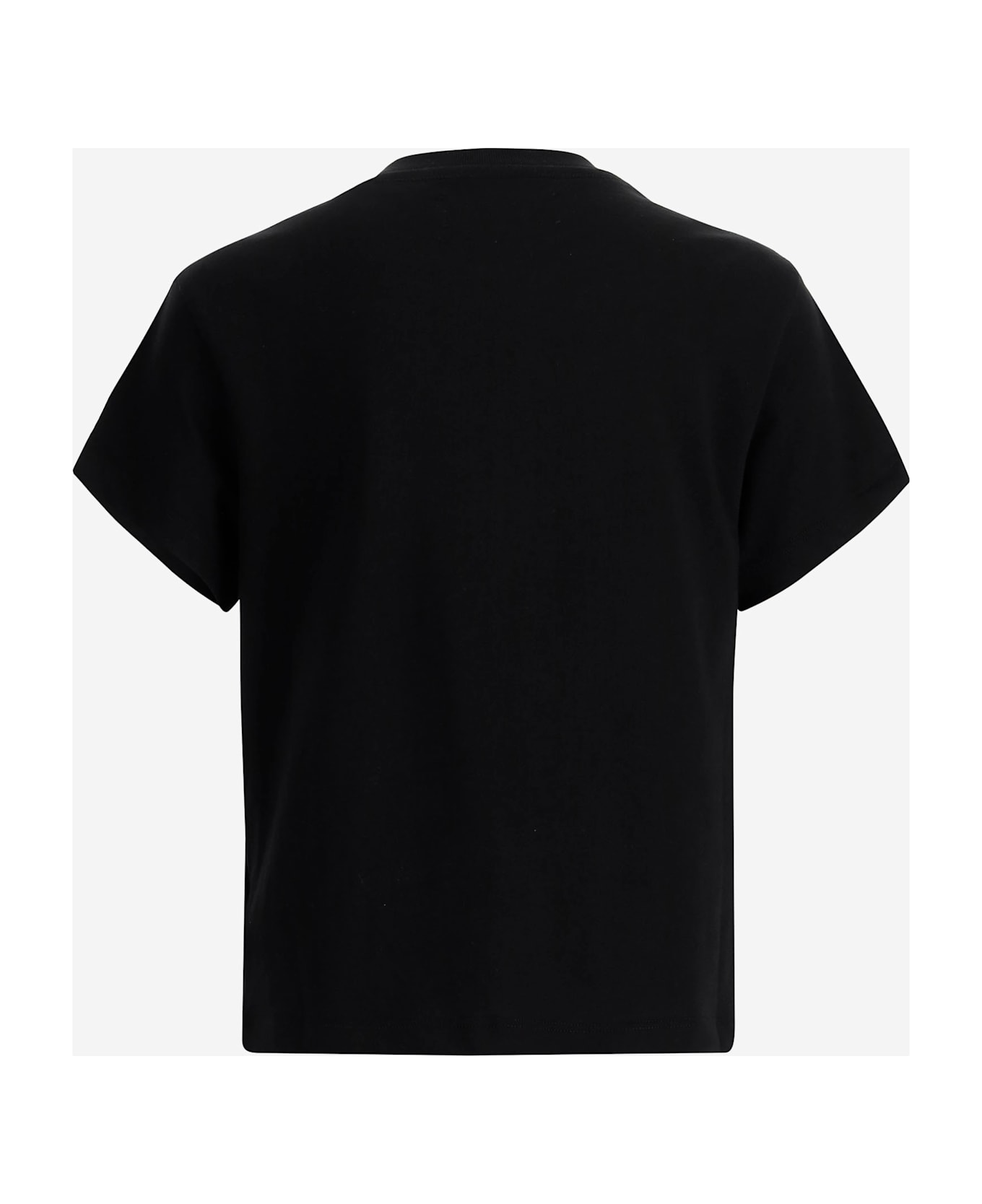 AMIRI Cotton T-shirt With Logo Print - Black