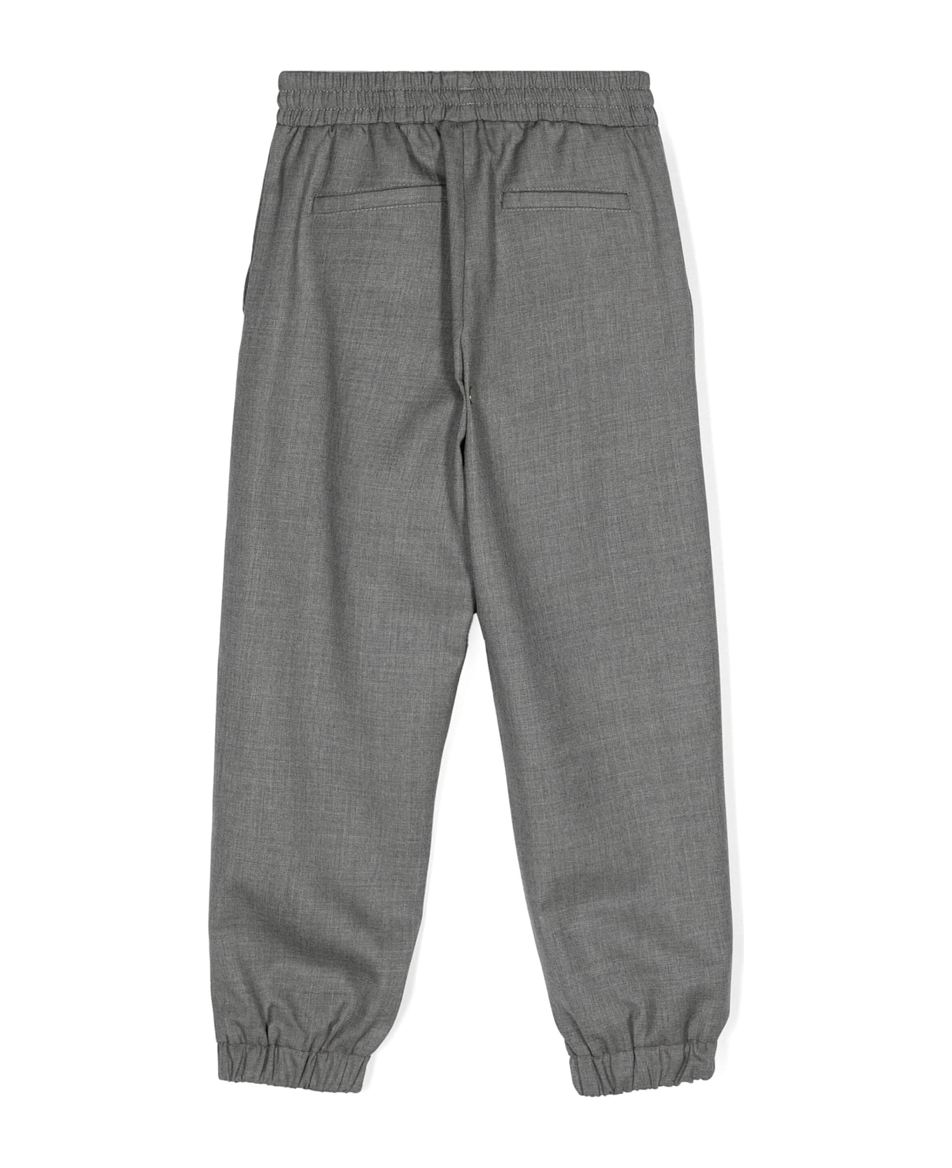 Balmain Pierre Balmain Trousers In Grey - Grey