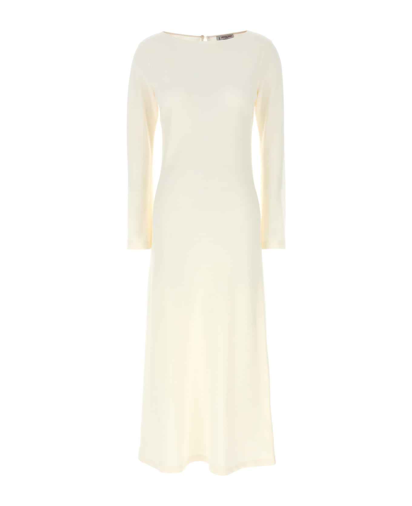 Alberto Biani 'sbieco Longuette' Dress - White