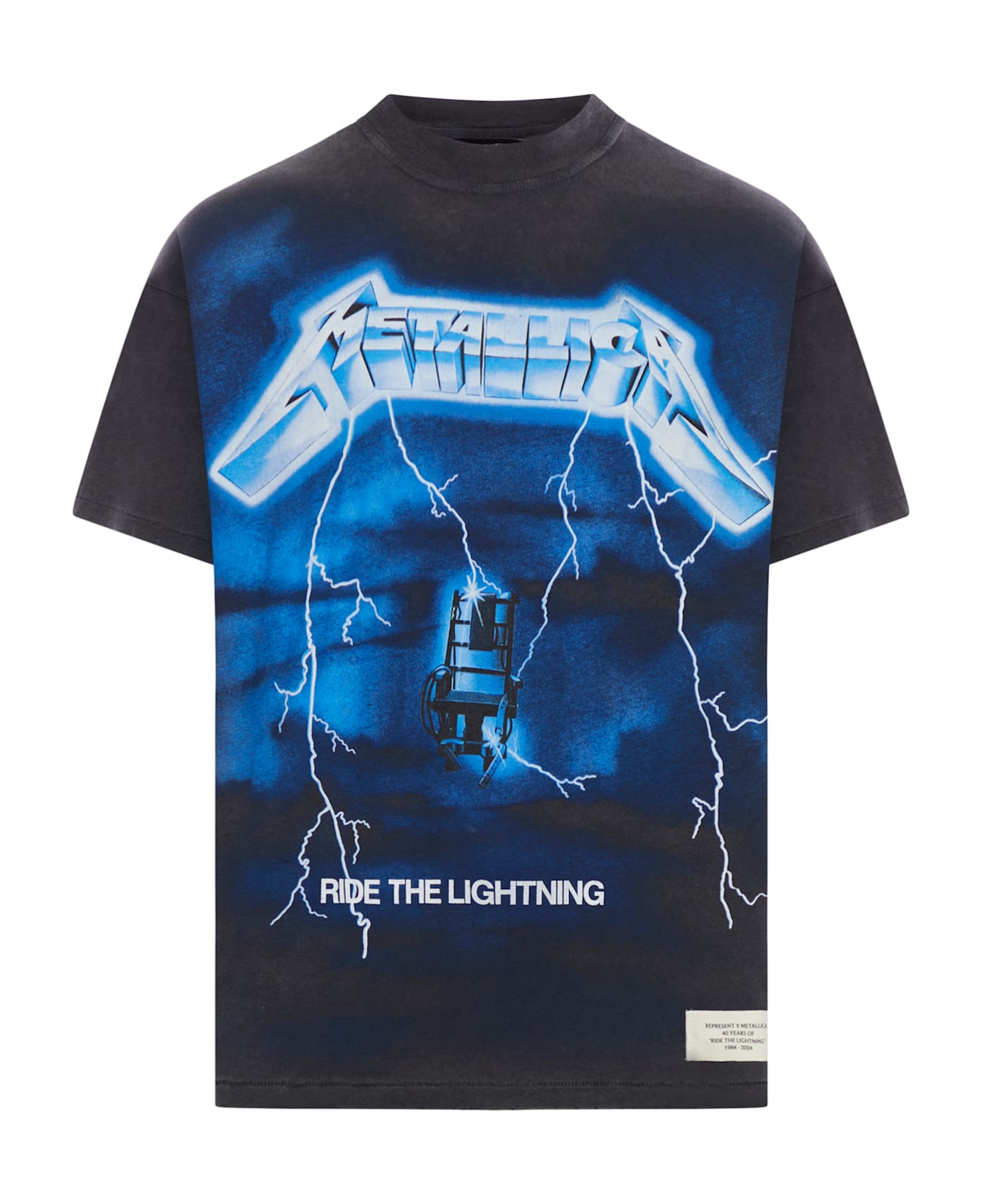 REPRESENT Metallica Ride The Lightning Ss T-shirt - Grigio