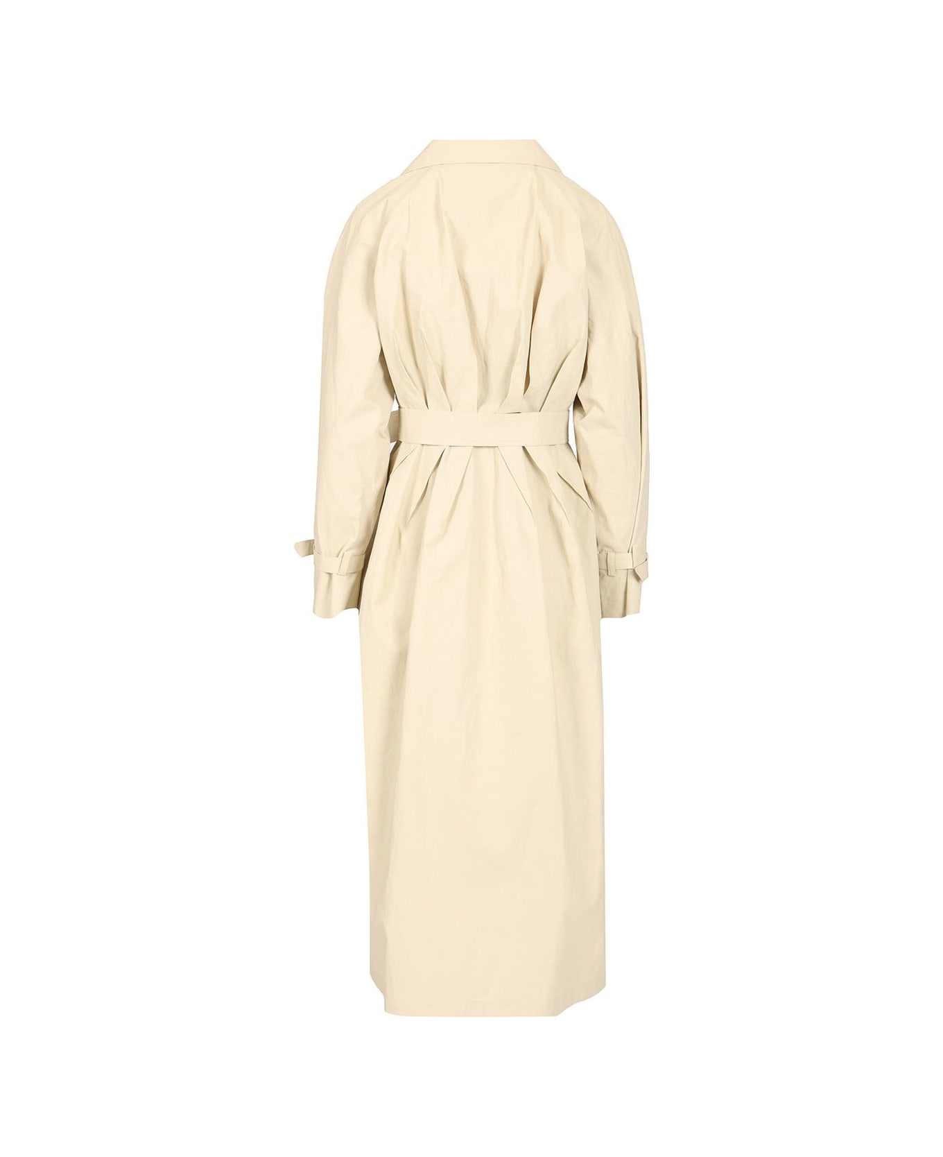Max Mara Long Trench Coat 
ronco
 - BEIGE
