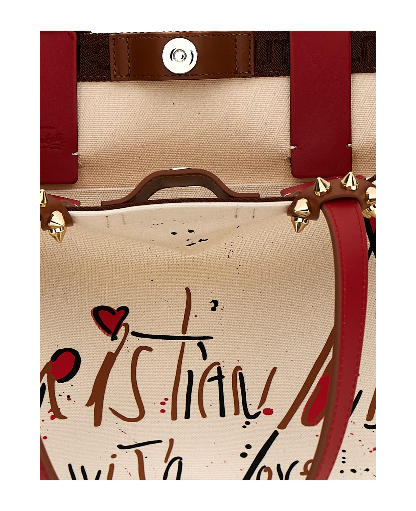 Christian Louboutin Small 
cabata
 Shopping Bag - Multicolor