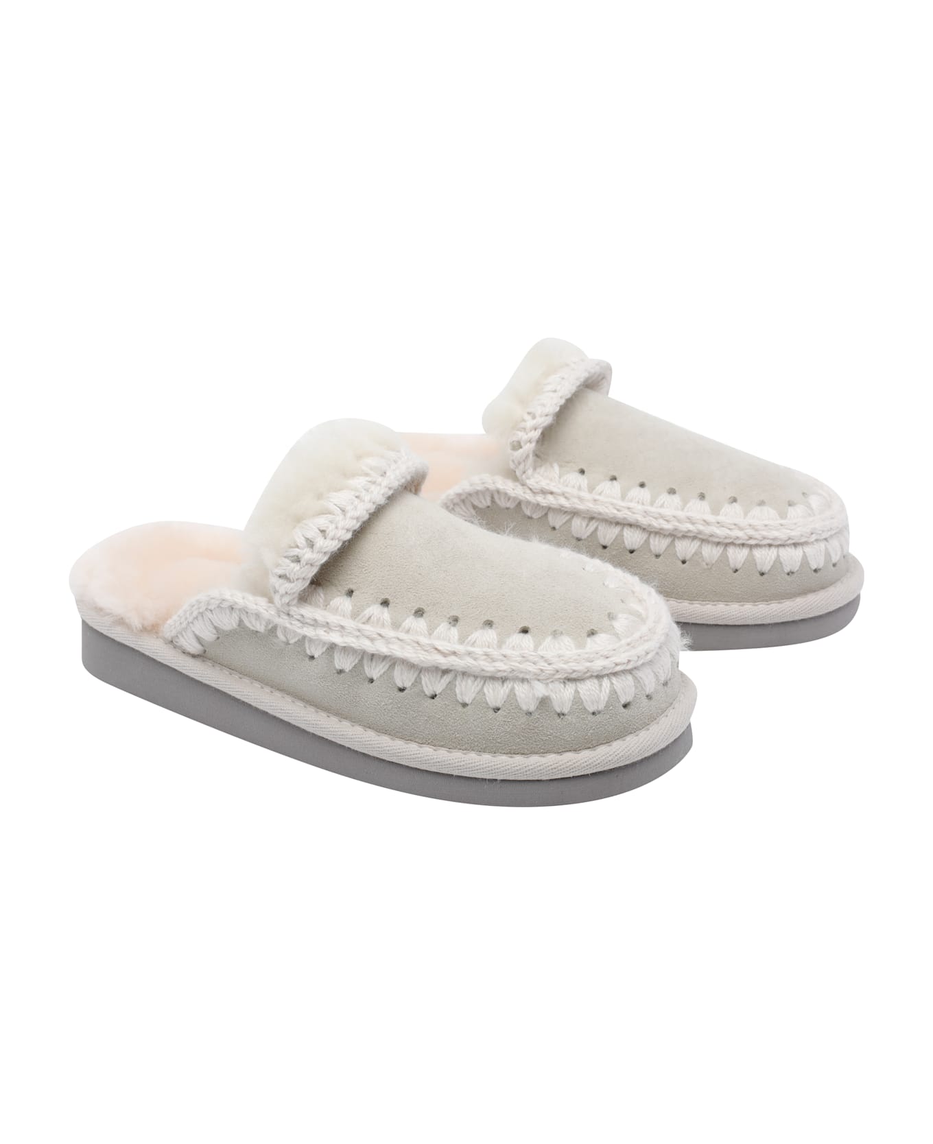 Mou Eskimo Slipper - Silver