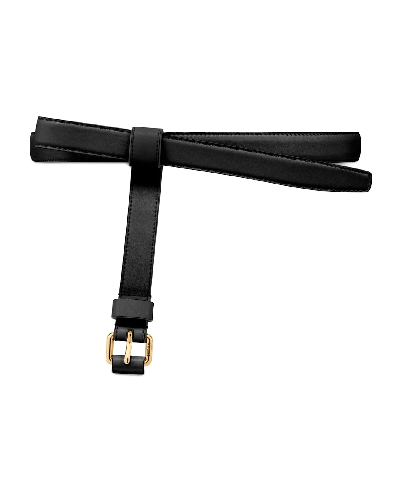 Moschino Cintura Nappa - Nero