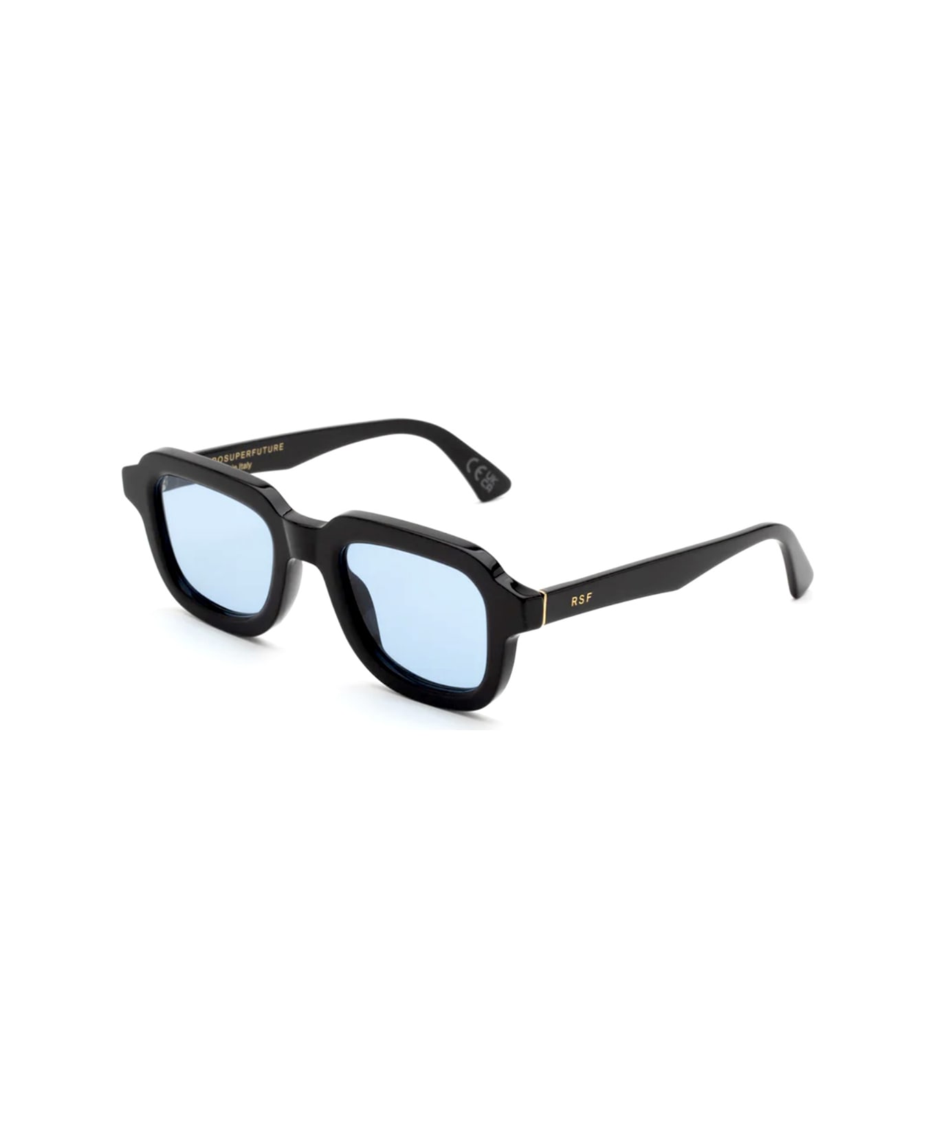 RETROSUPERFUTURE Lazarus Azure Sunglasses - Nero サングラス