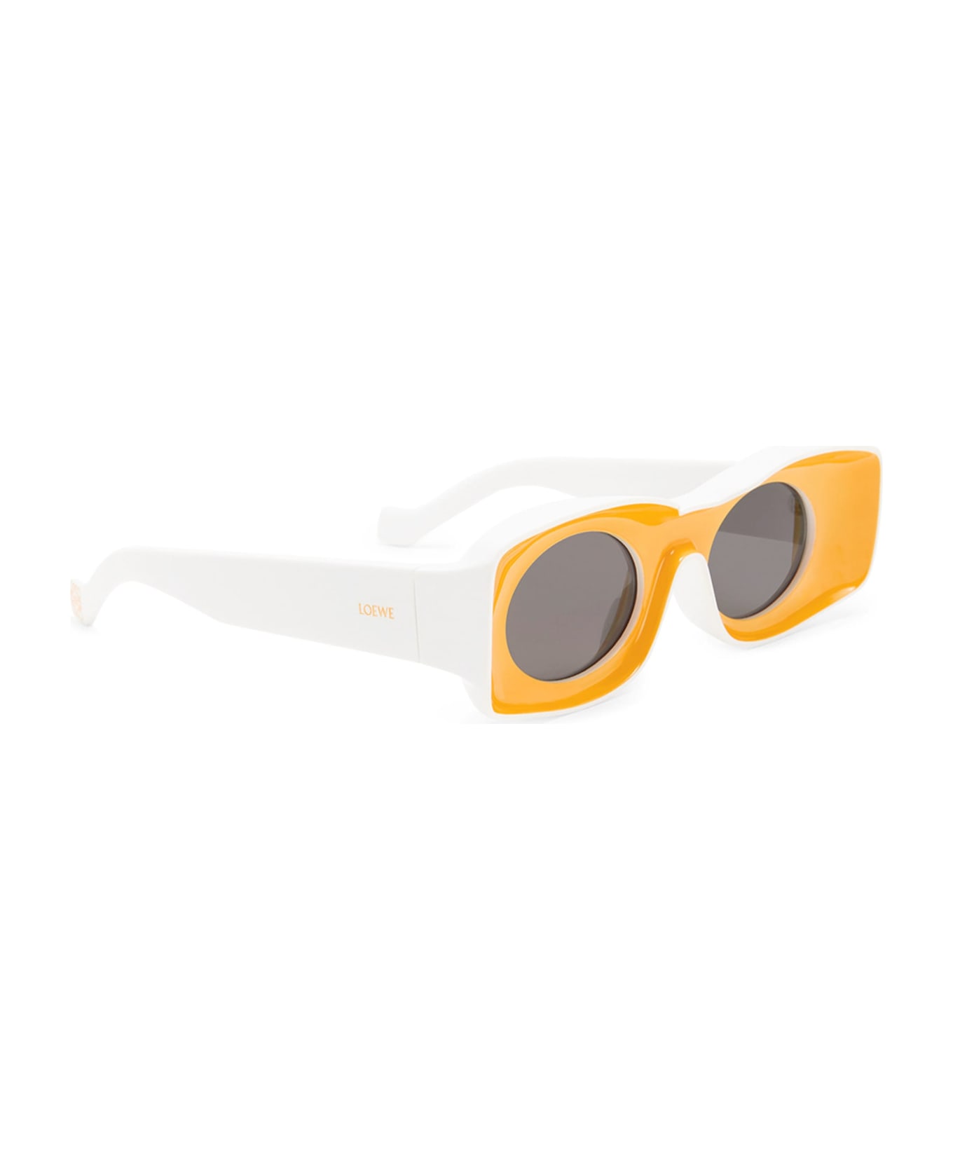Loewe Lw40033i - Yellow / White Sunglasses - yellow