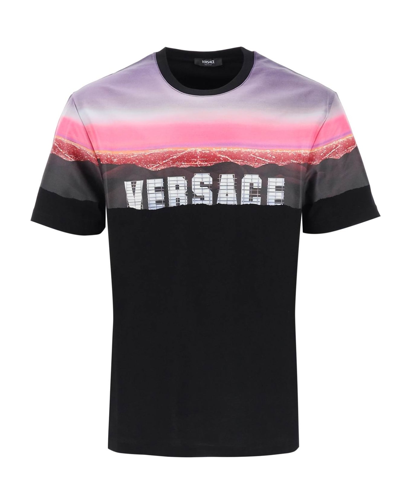 Versace 'versace Hills' T-shirt - black