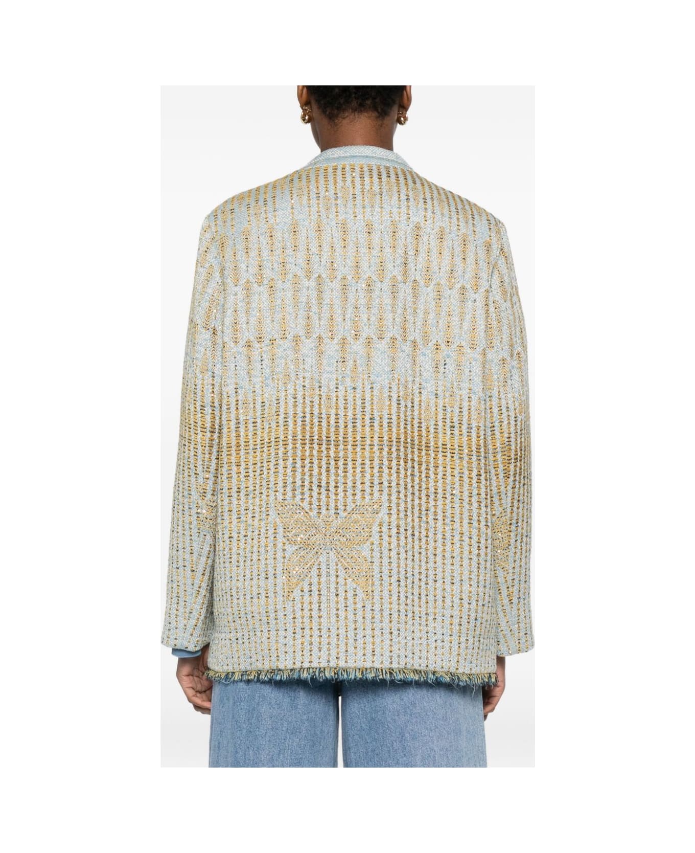 Forte_Forte Double-breasted Jacket - Beige