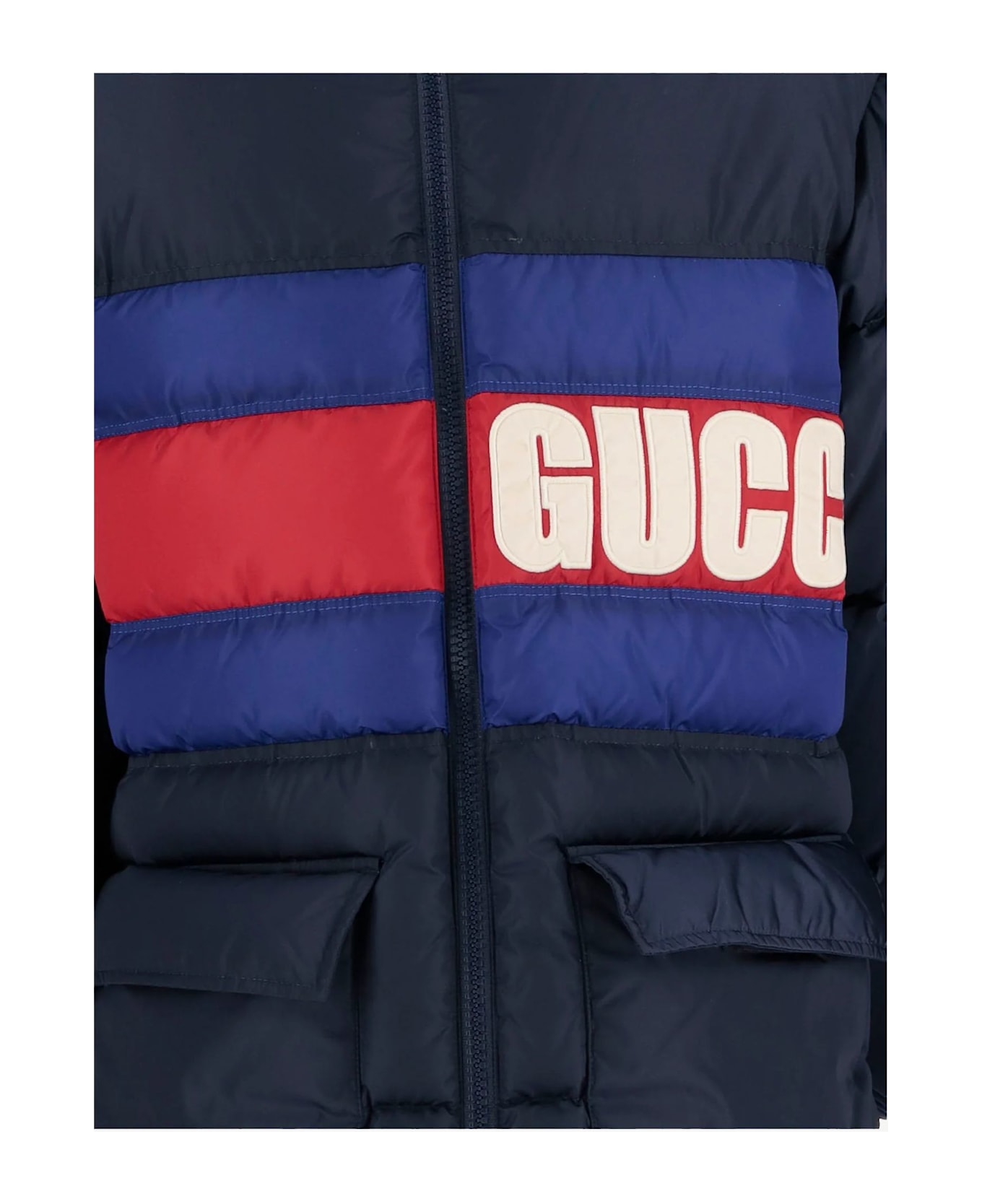 Gucci Kids Coats Blue - Blu