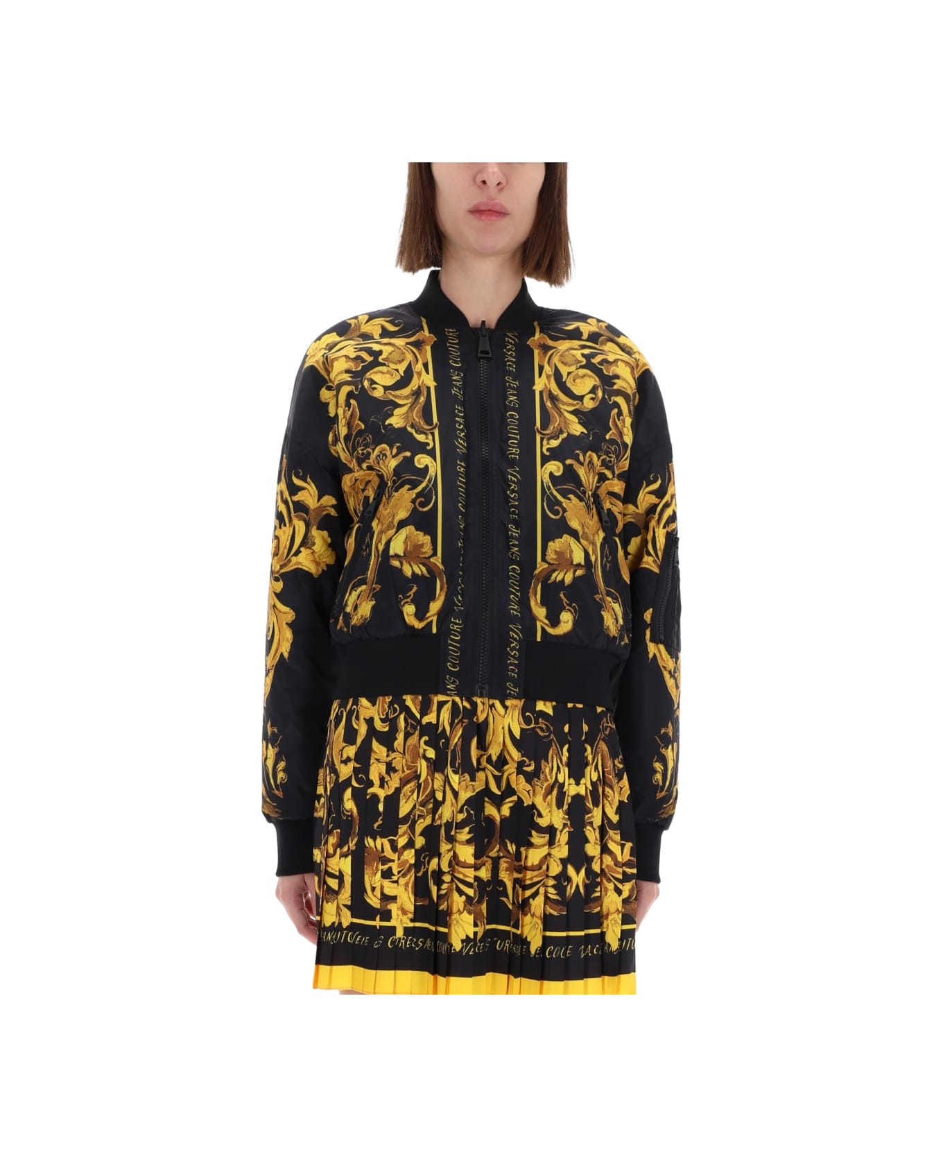 Versace Jeans Couture Down Jacket - BLACK