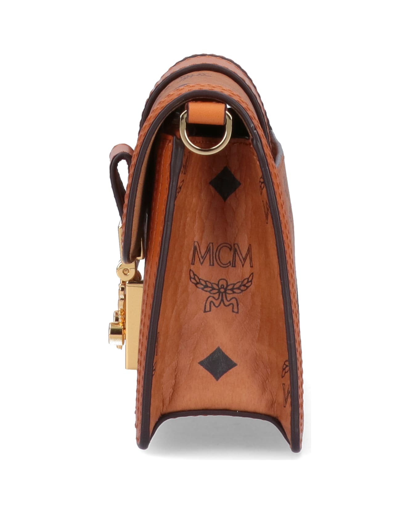 MCM 
tracy
 Mini Shoulder Bag - Brown