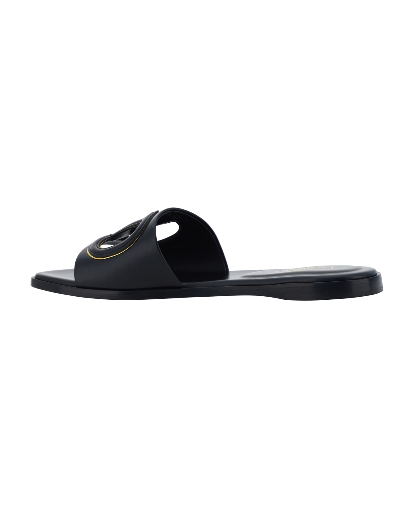 Valentino Garavani Vlogo Sandals - Black