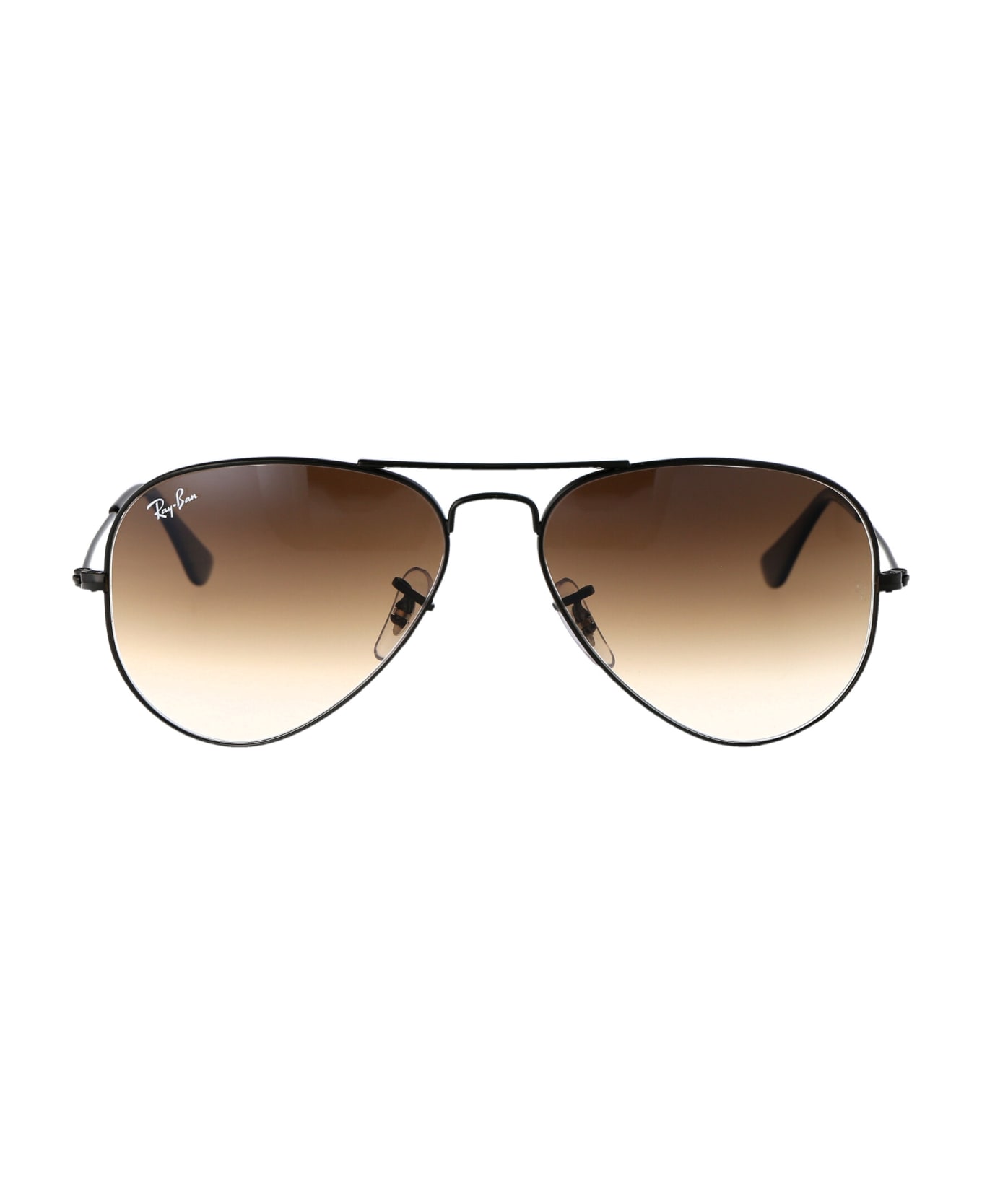 Ray-Ban Aviator Sunglasses - 002/51 Black サングラス