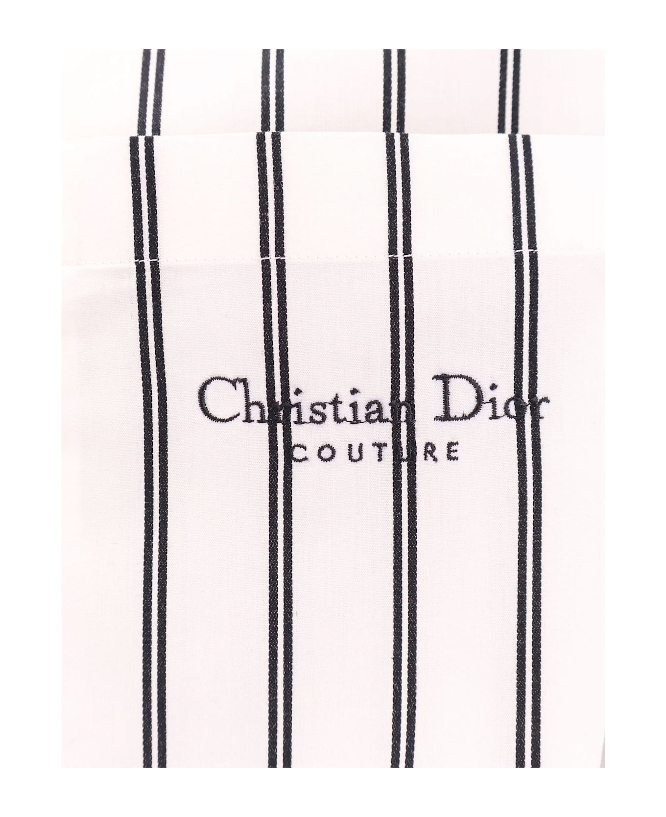Dior Cotton Striped Shirt - White