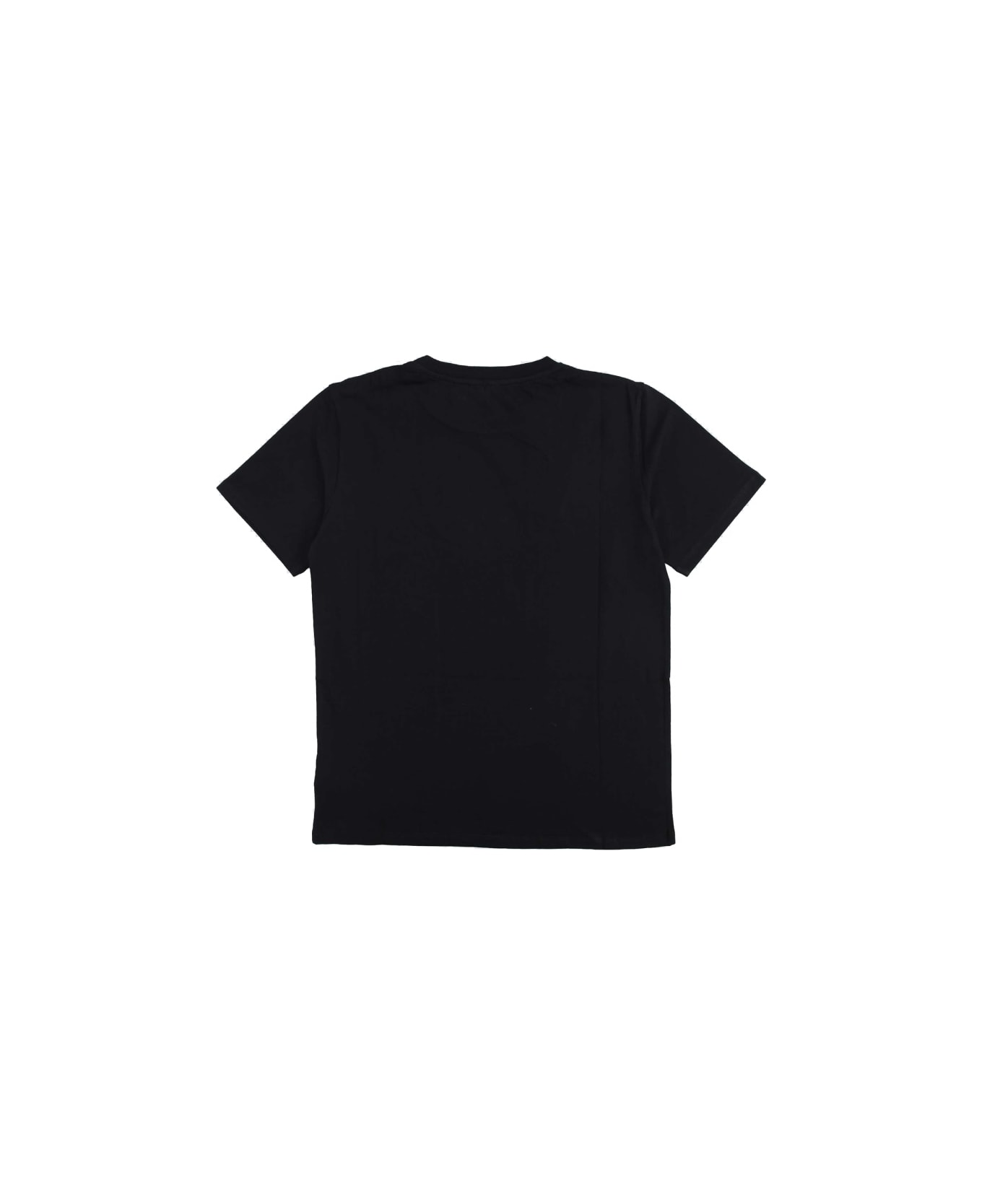 Balmain T-shirt With Logo - BLACK