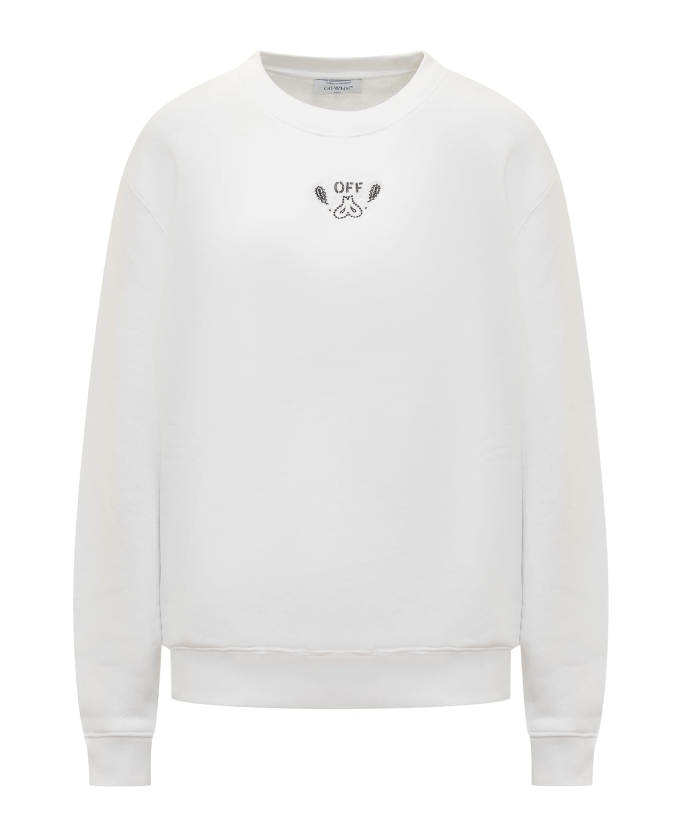 Off-White Bandana Sweatshirt - White フリース