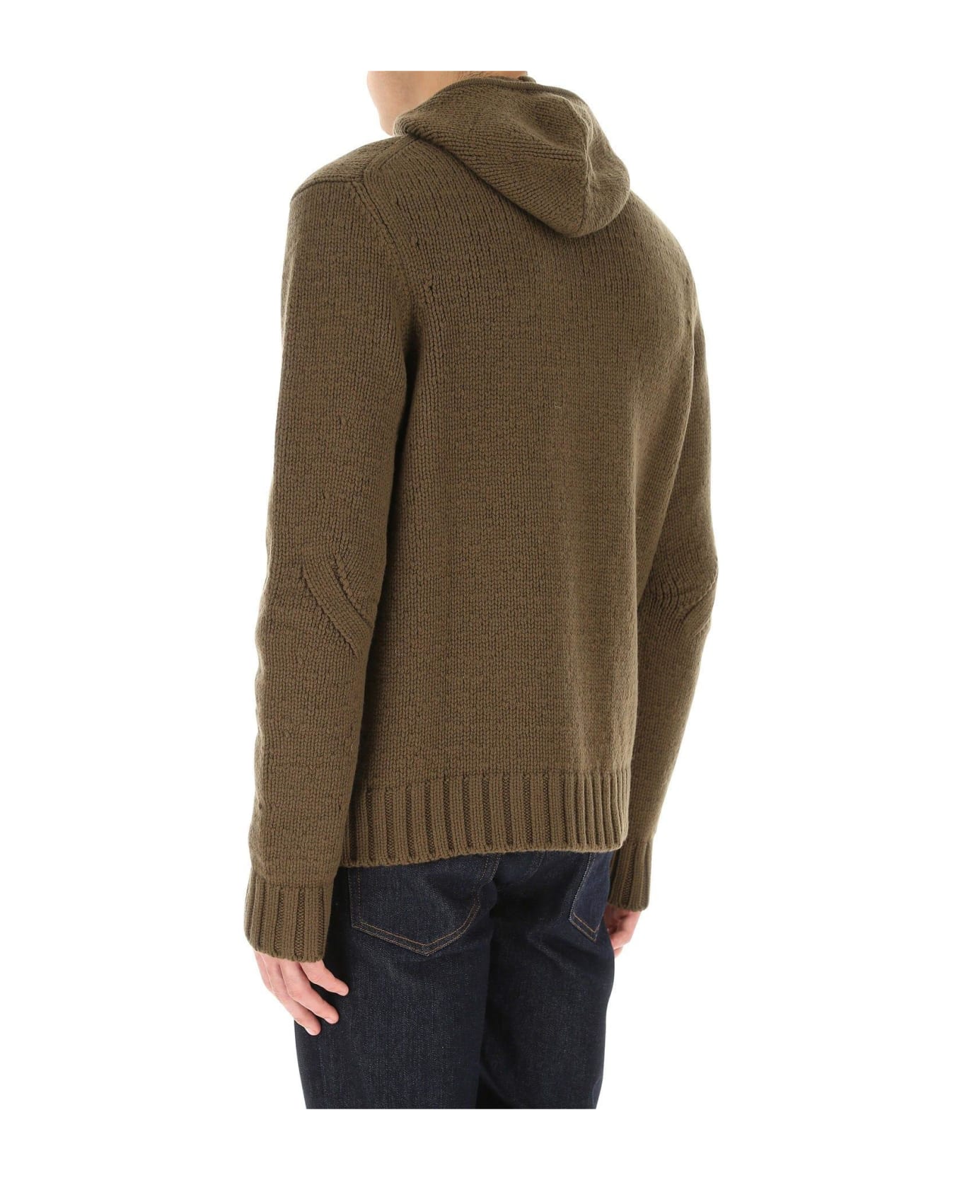 Bottega Veneta Mud Wool Blend Sweater - BEIGE