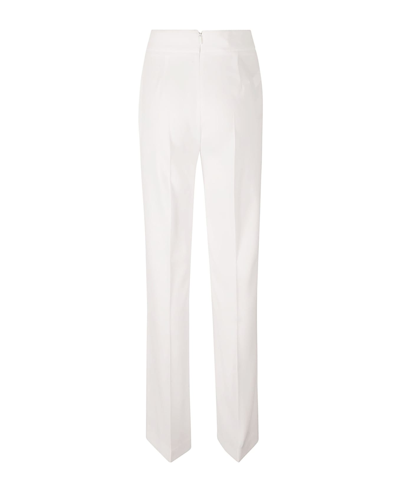 Pinko High Waist Trousers - White