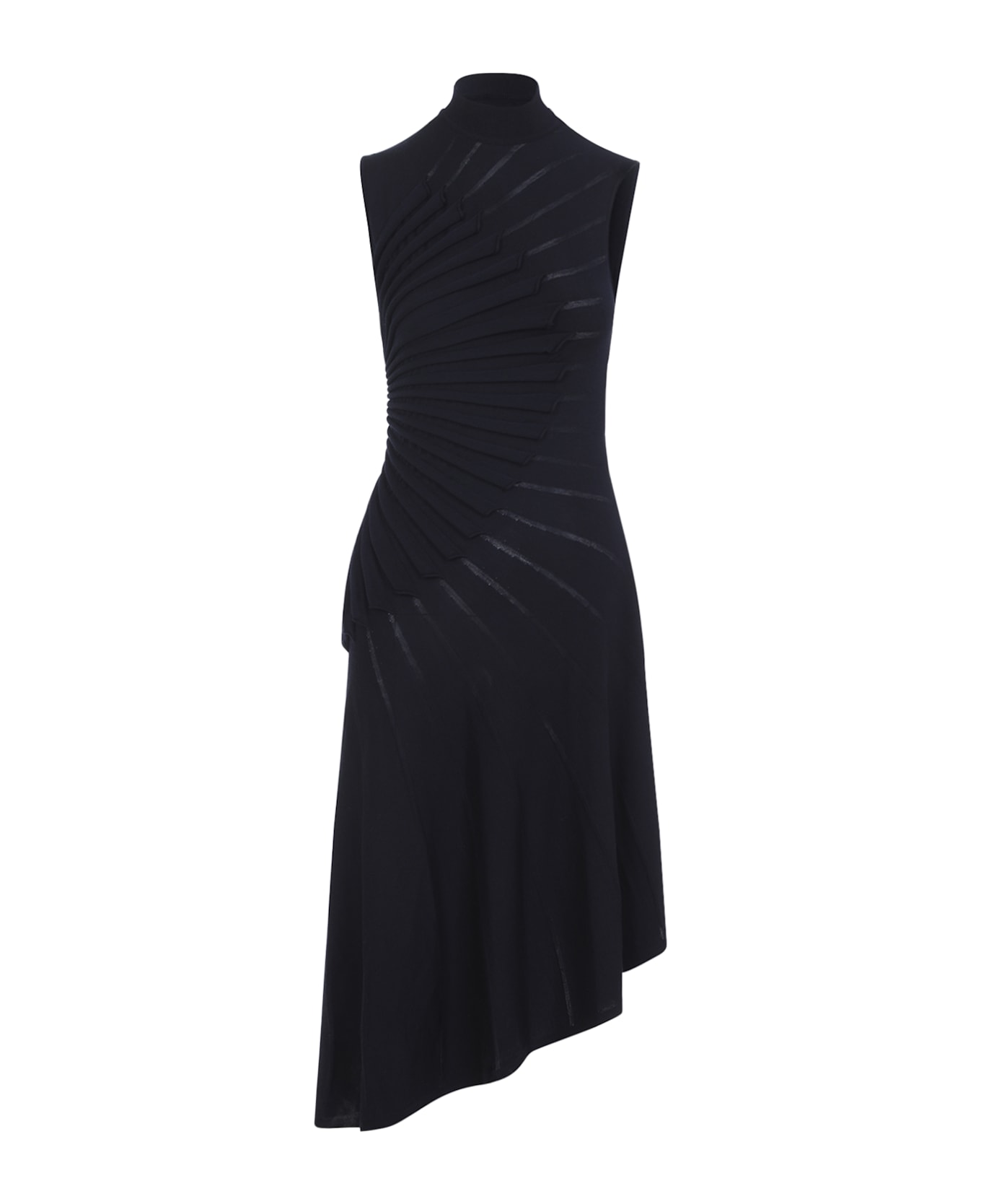 Alaia Alaïa Sculpting Midi Dress - Minuit