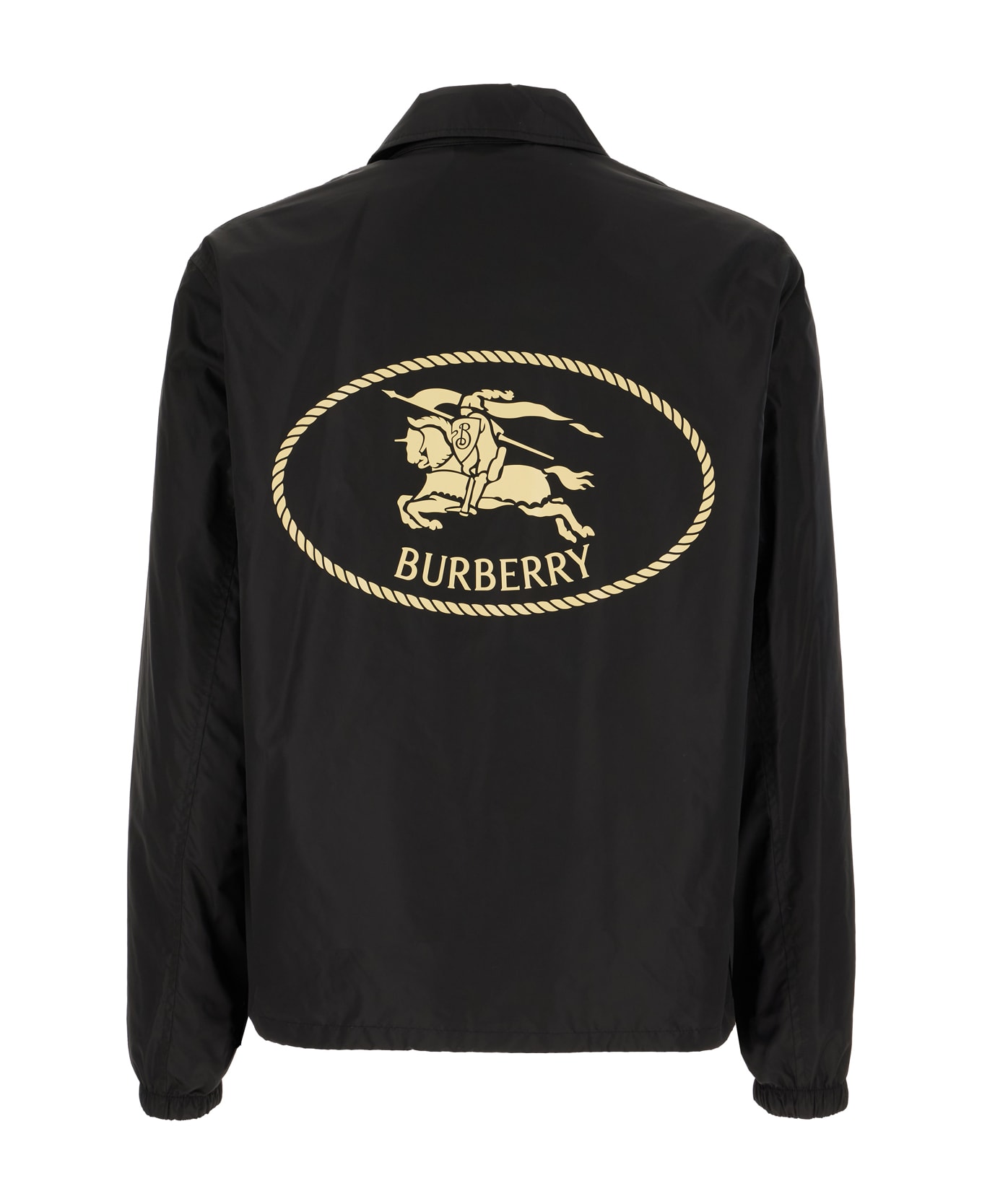 Burberry Black Nylon Jacket - BLACK