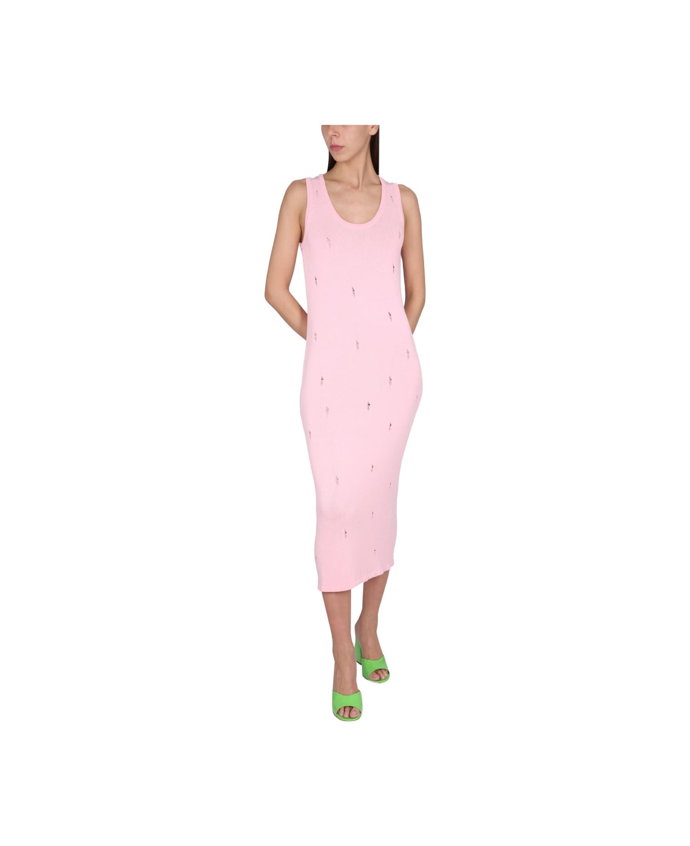 Barrow Viscose Dress - PINK