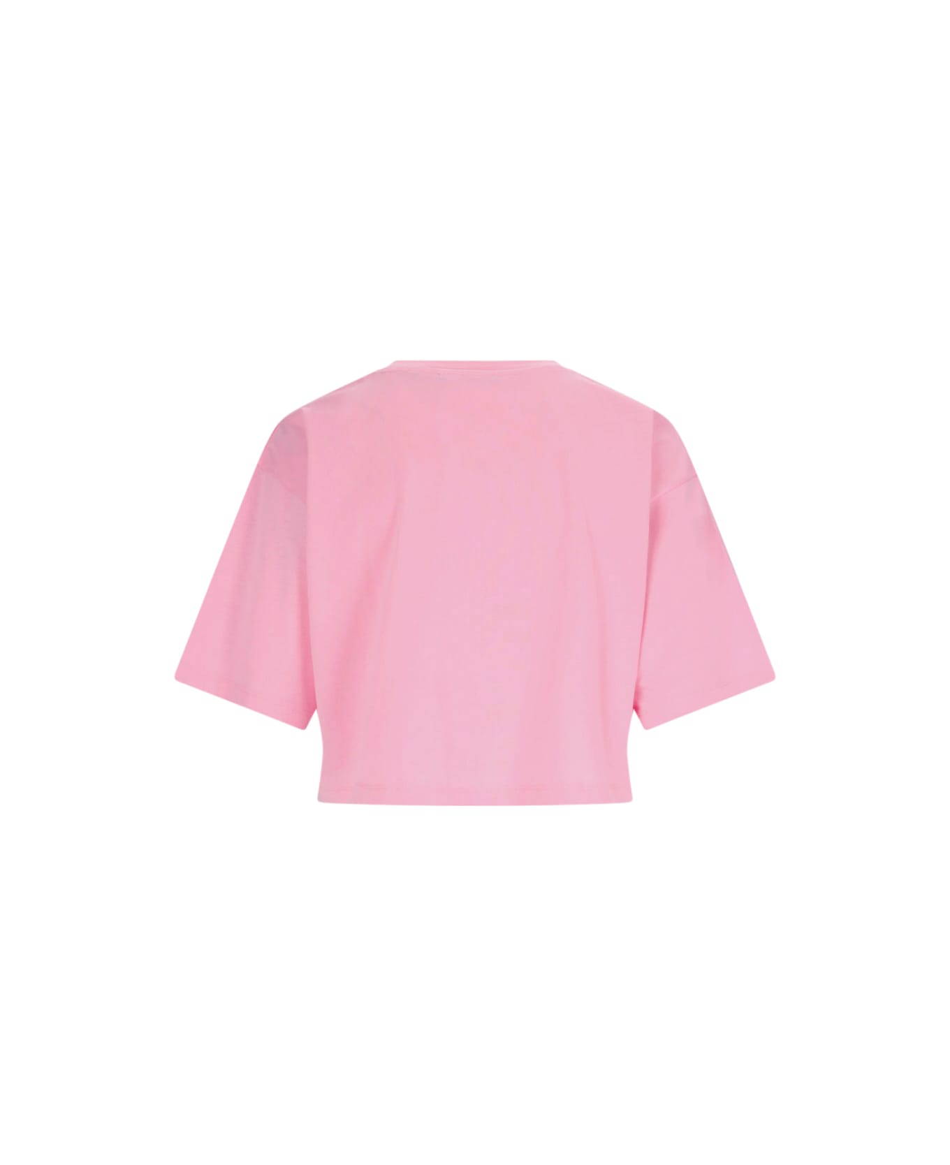 Balmain T-shirt With Logo - Pink