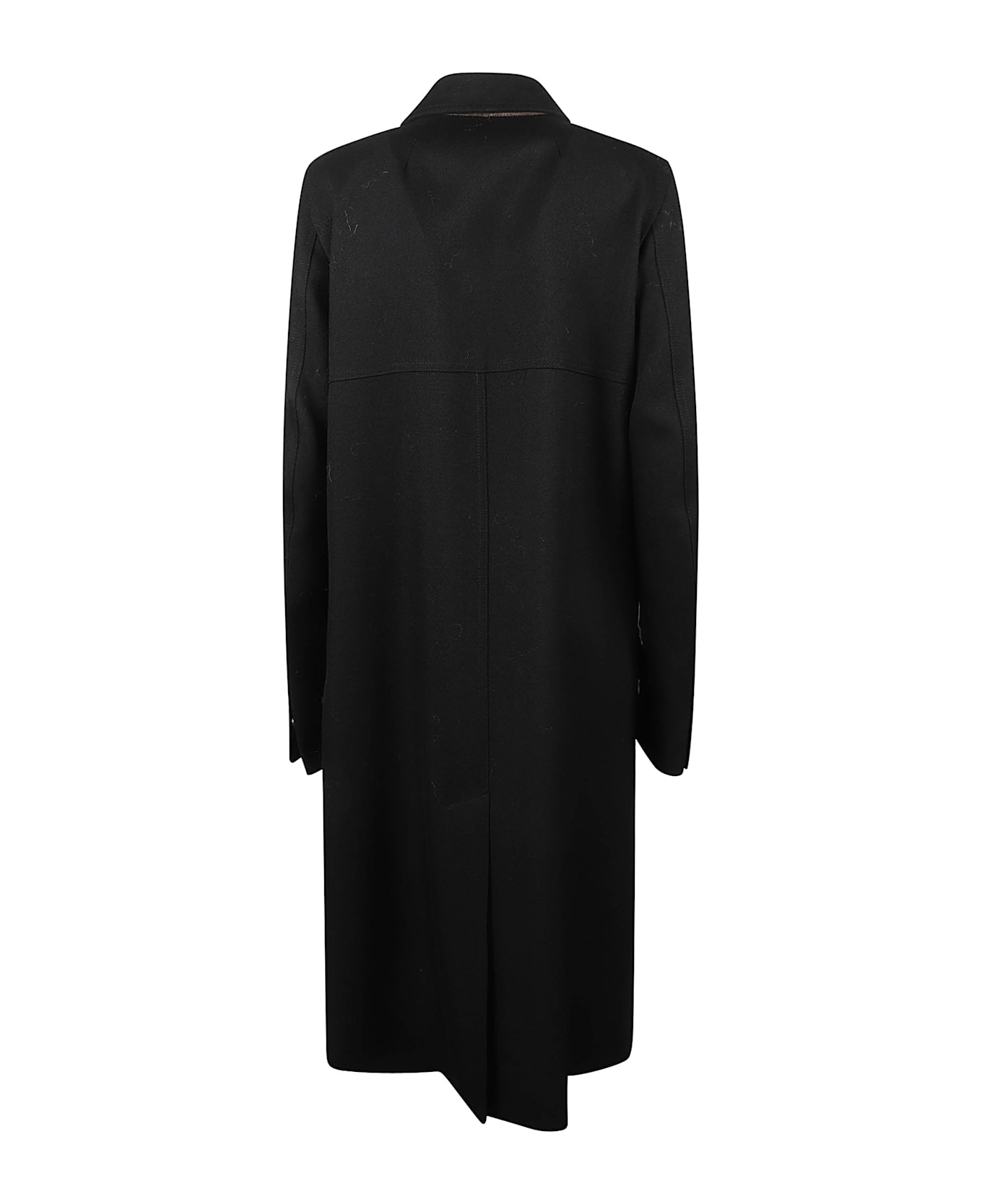 Rick Owens Officer Coat - black