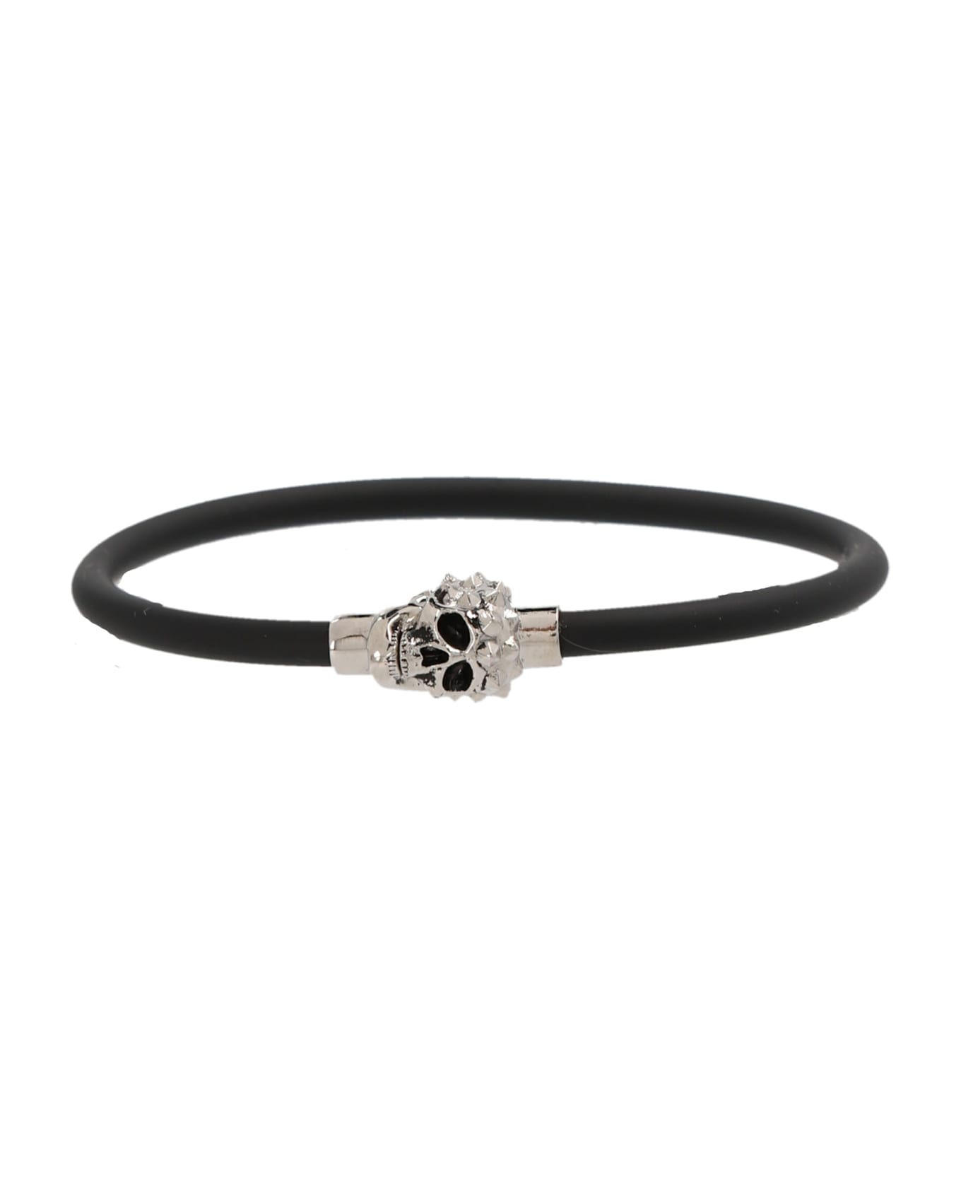 Alexander McQueen Crystal Skull Bracelet - Black  