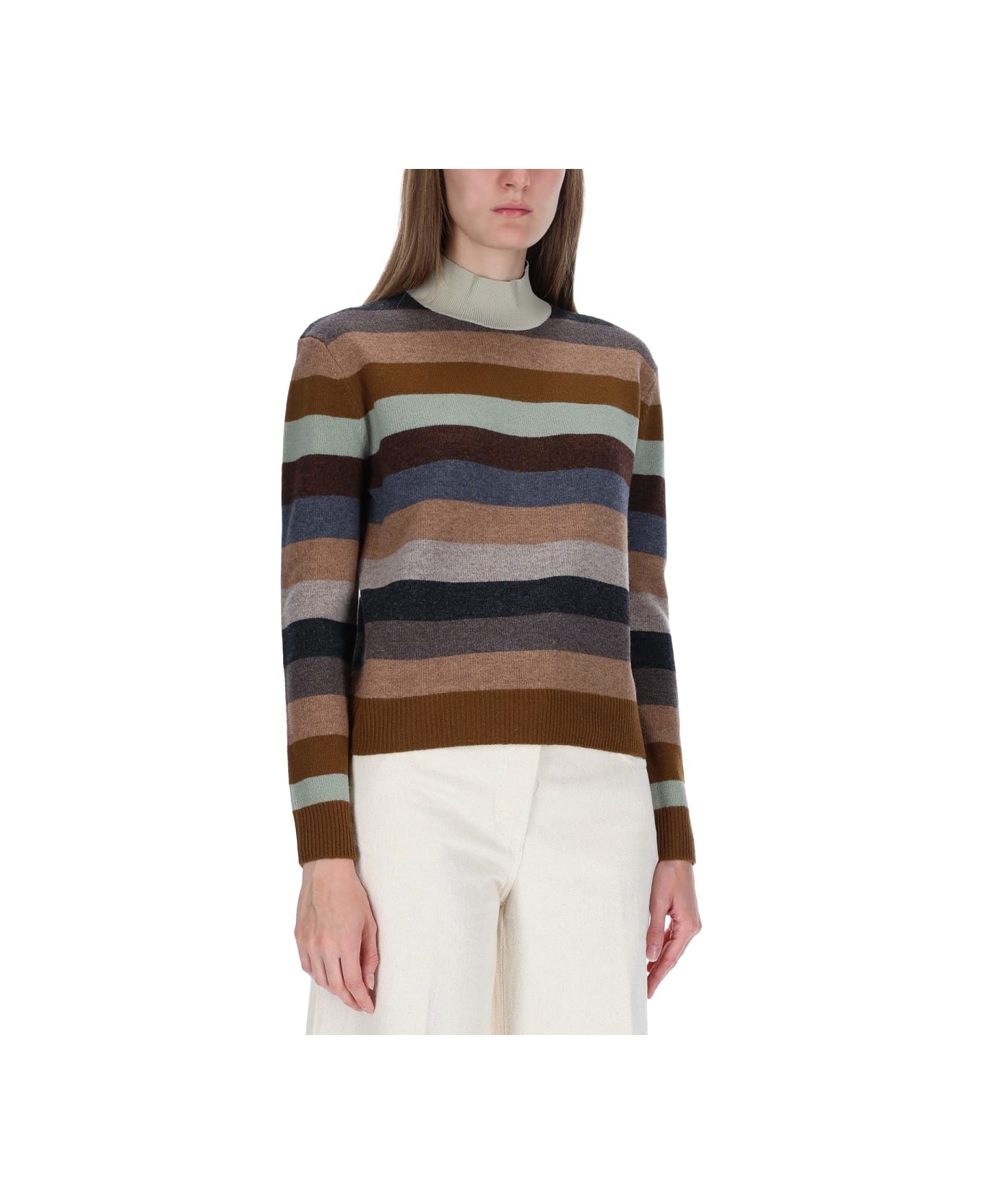 Tory Burch Striped Shirt - MultiColour