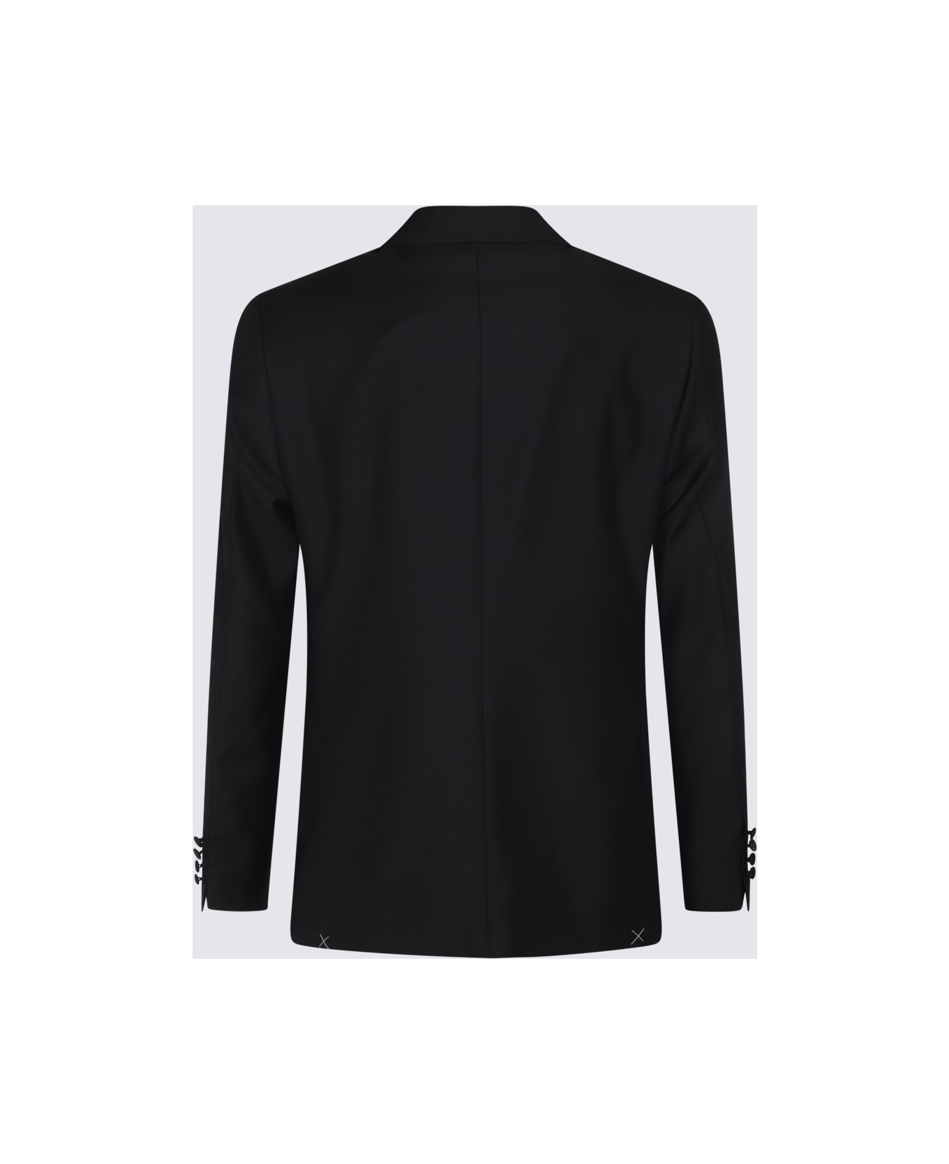 Canali Black Wool Suits - Black スーツ