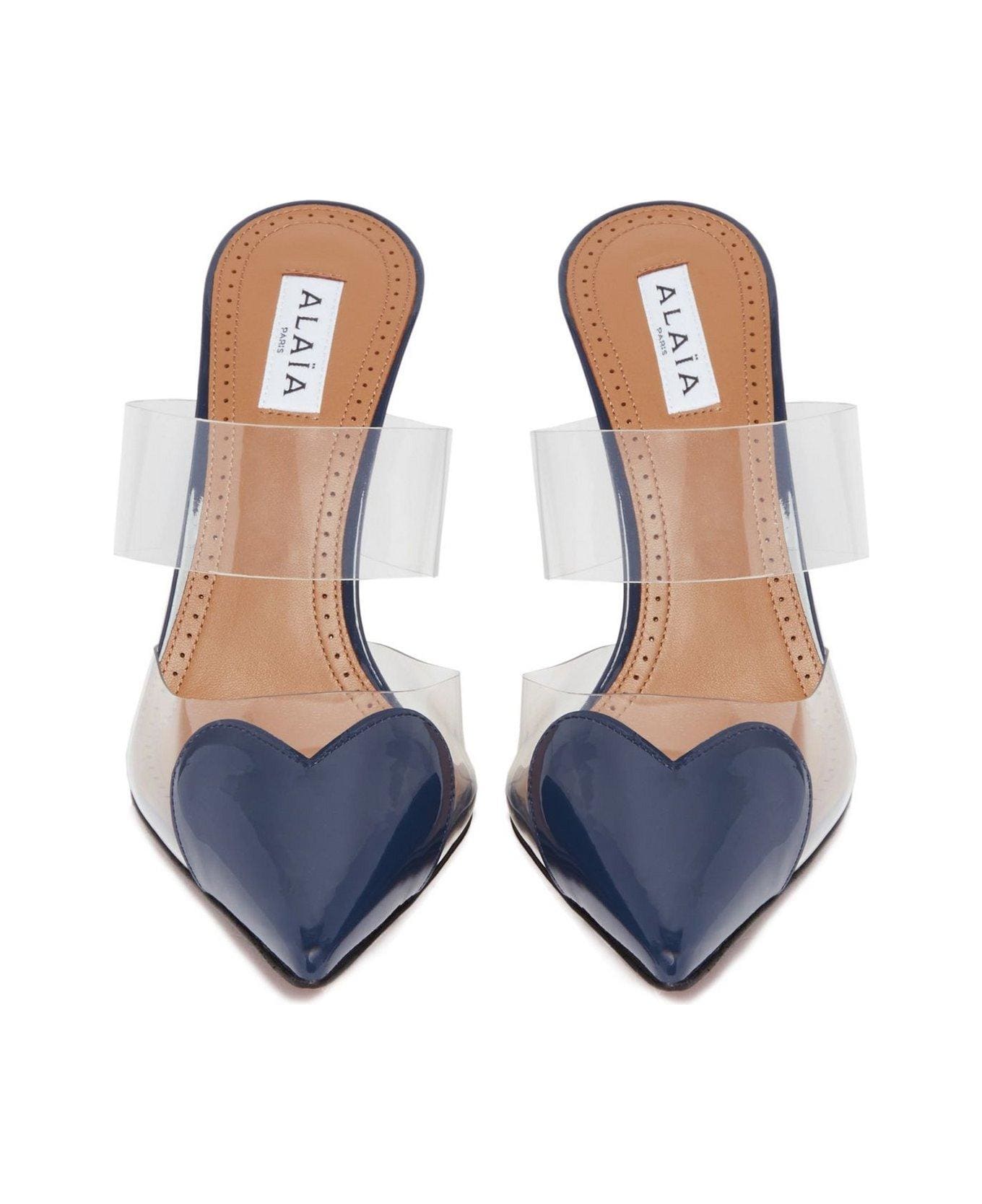 Alaia Le C Ur Mules - Blue