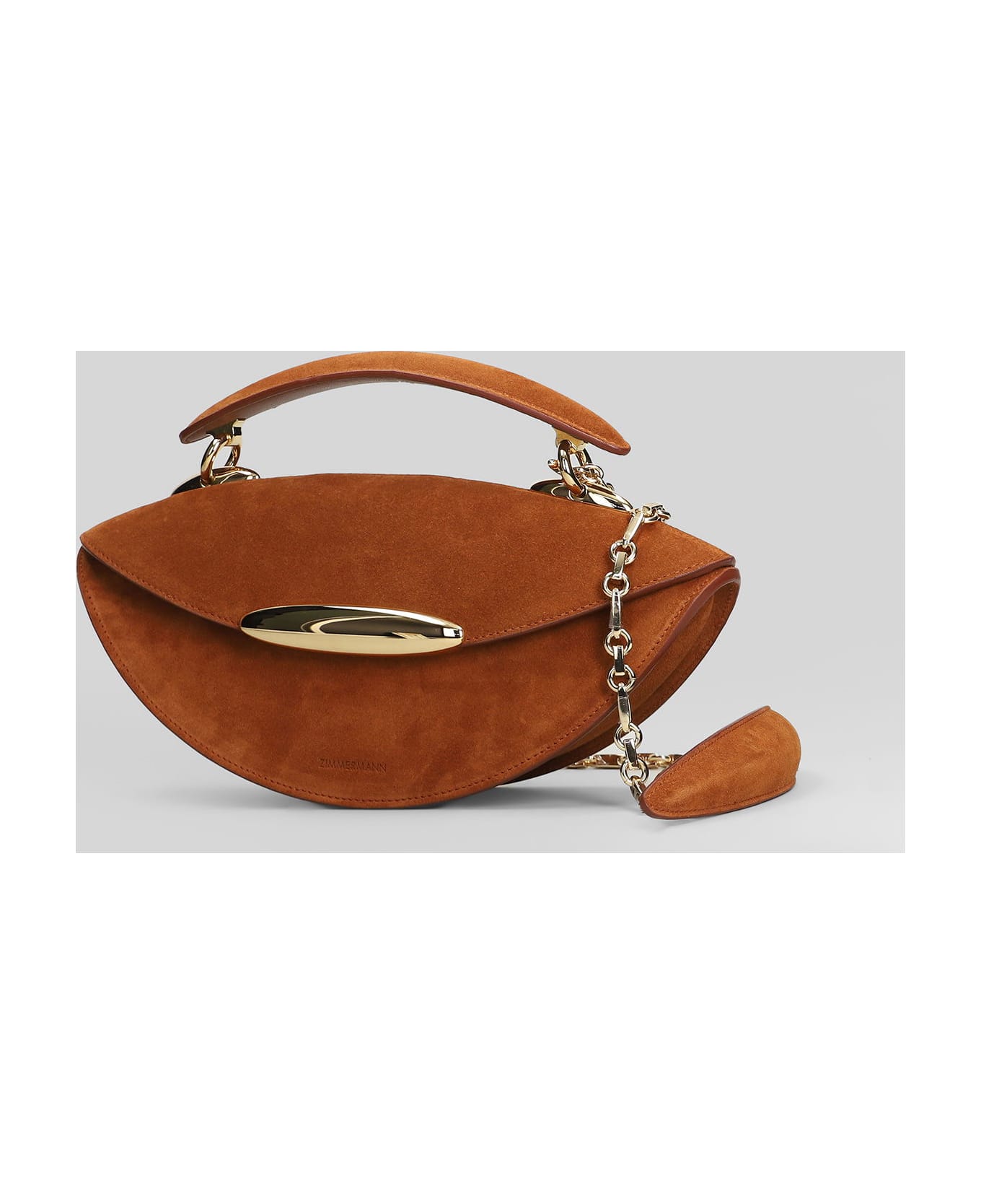 Zimmermann Shoulder Bag In Brown Leather - brown