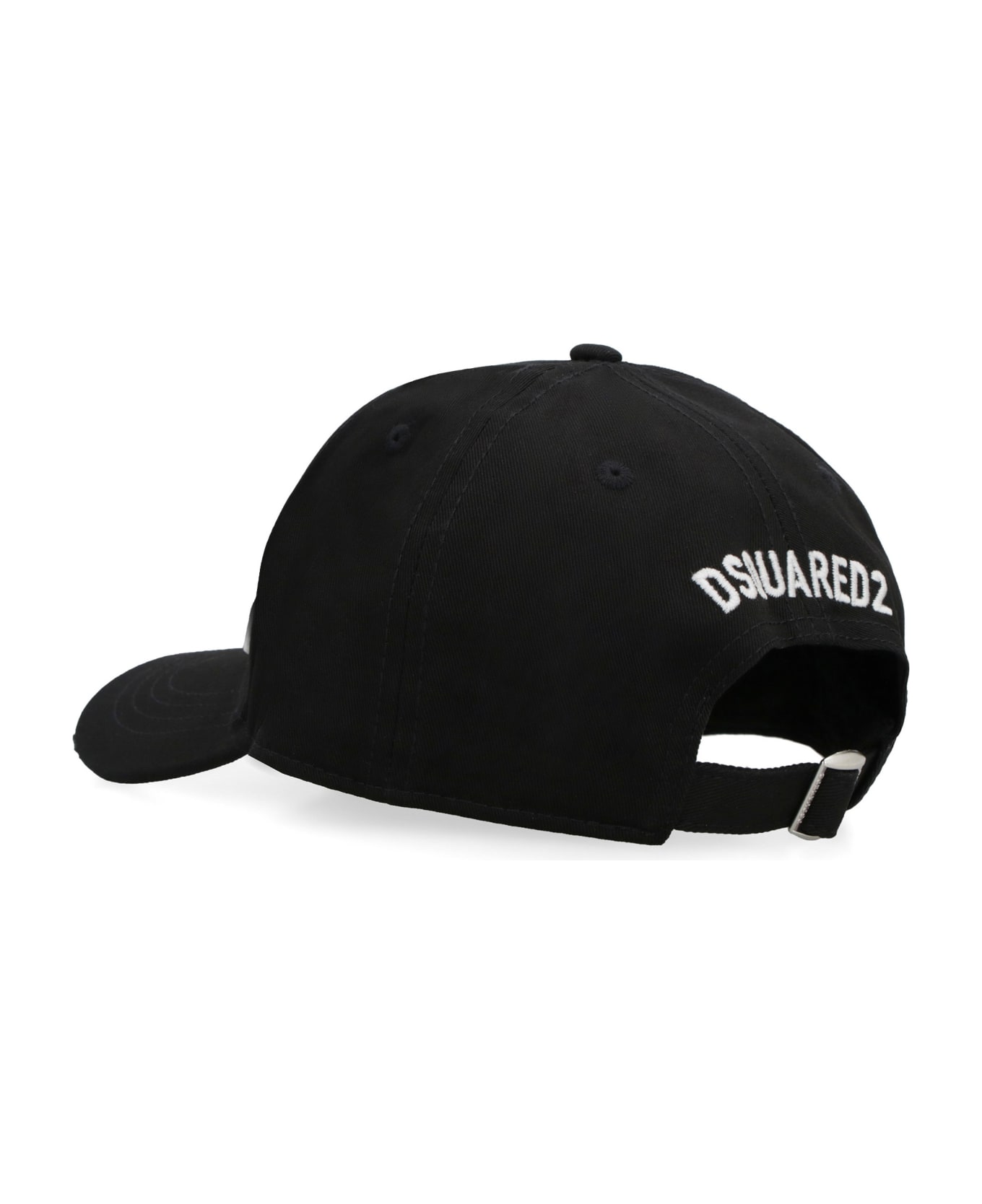Dsquared2 Embroidered Baseball Cap - black 帽子