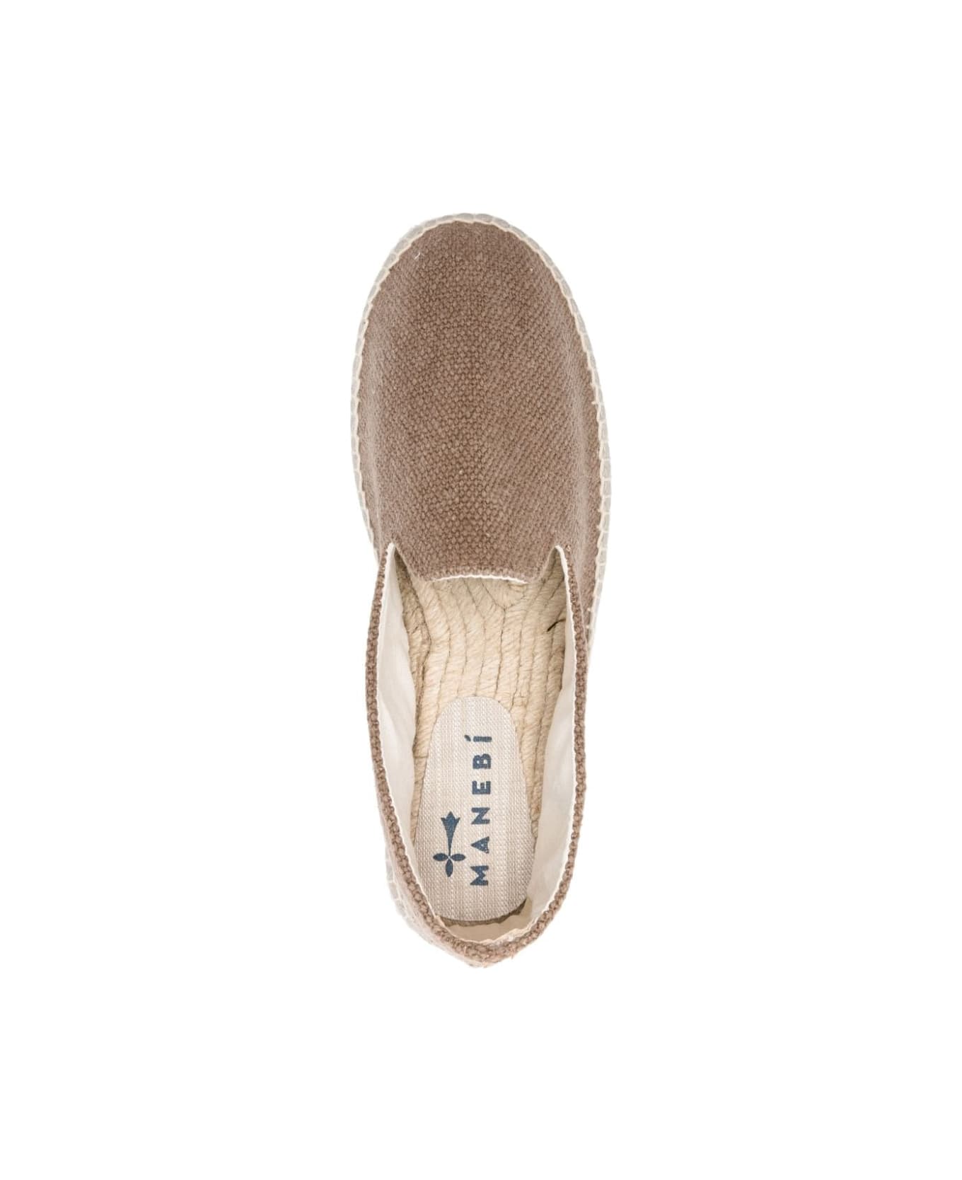 Manebi Yucatán Canvas Espadrilles - Dove Grey
