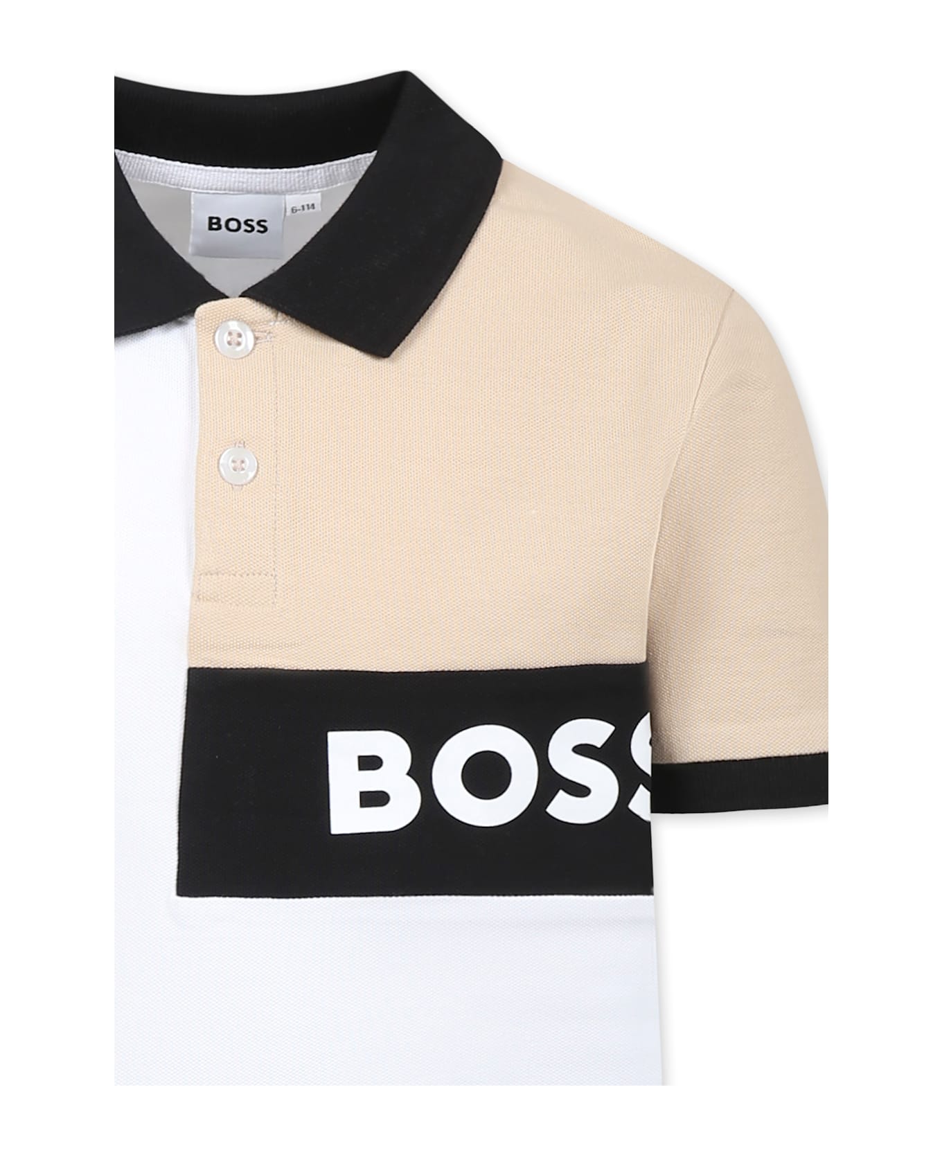 Hugo Boss Multicolor Suit For Boy With Logo - Multicolor