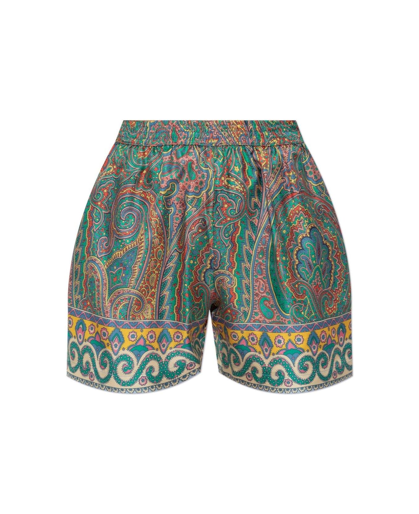 Etro Paisley Shorts - MULTICOLOUR