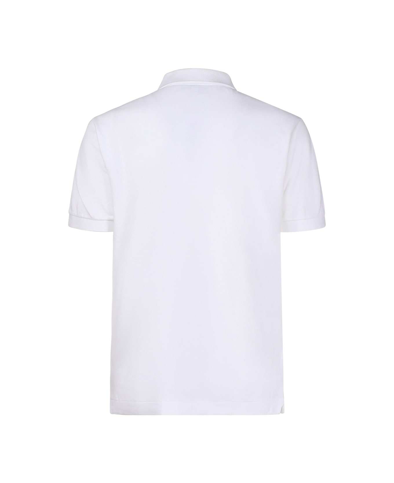 Lacoste Classic-cut Polo In Petit Piqué - White ポロシャツ