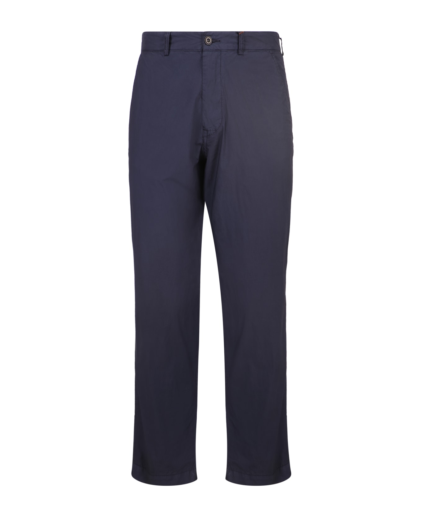 Original Vintage Style Straight Trousers - Blue