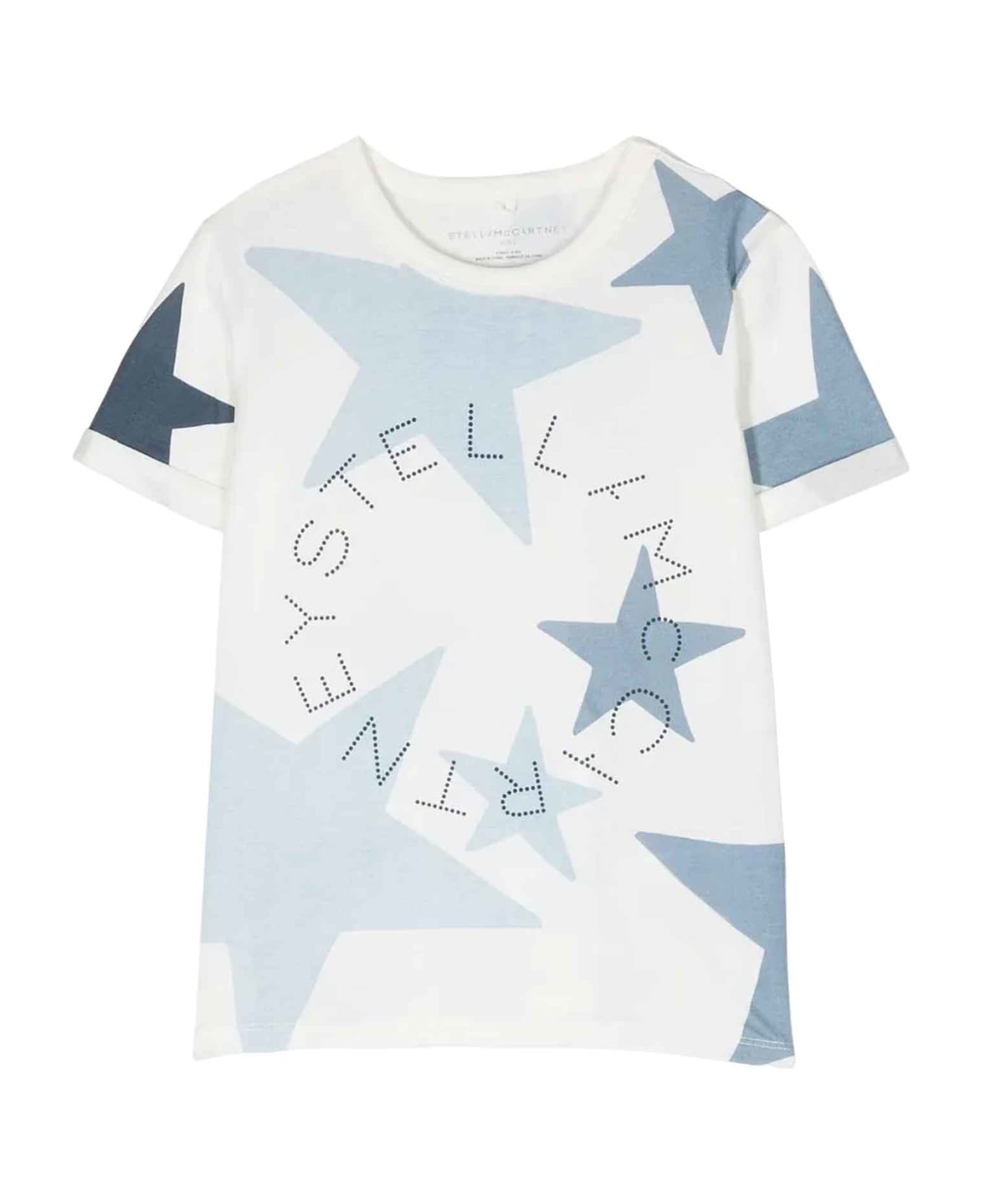 Stella McCartney Kids White T-shirt Girl - Mc