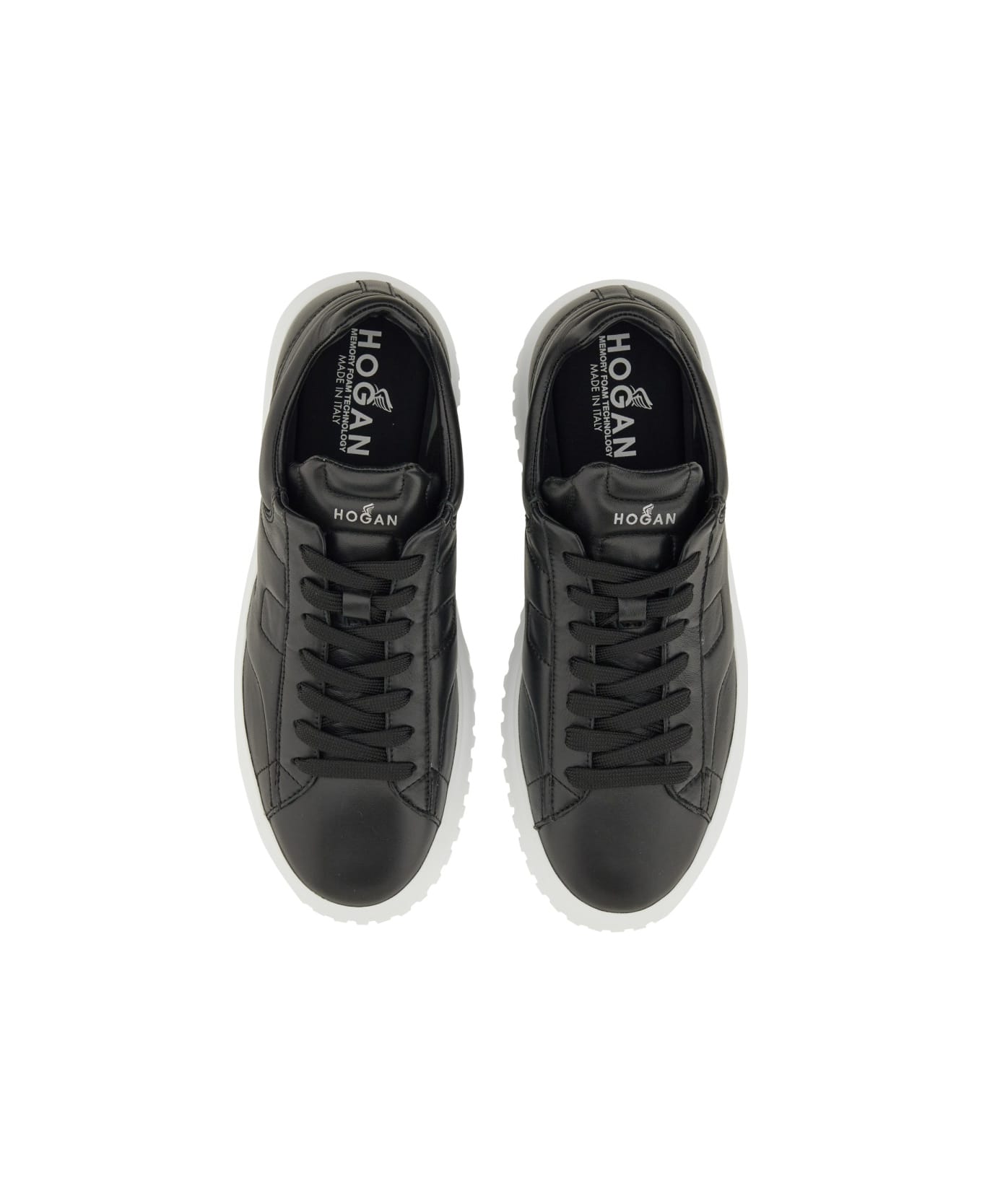 Hogan Sneaker H-stripes - BLACK