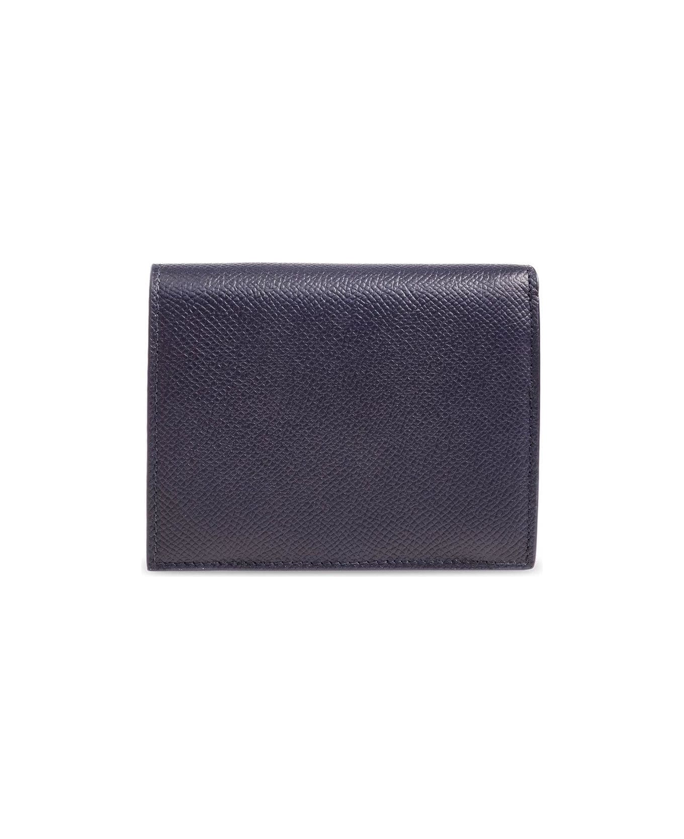 Ferragamo Gancini Compact Wallet - Blue