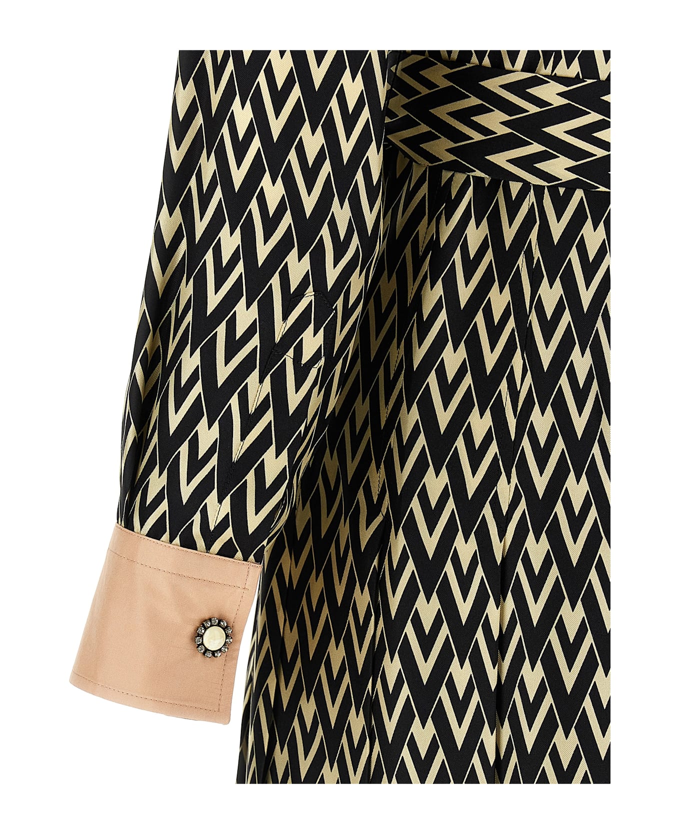 Valentino Garavani 
toute La V
 Midi Dress - Multicolor