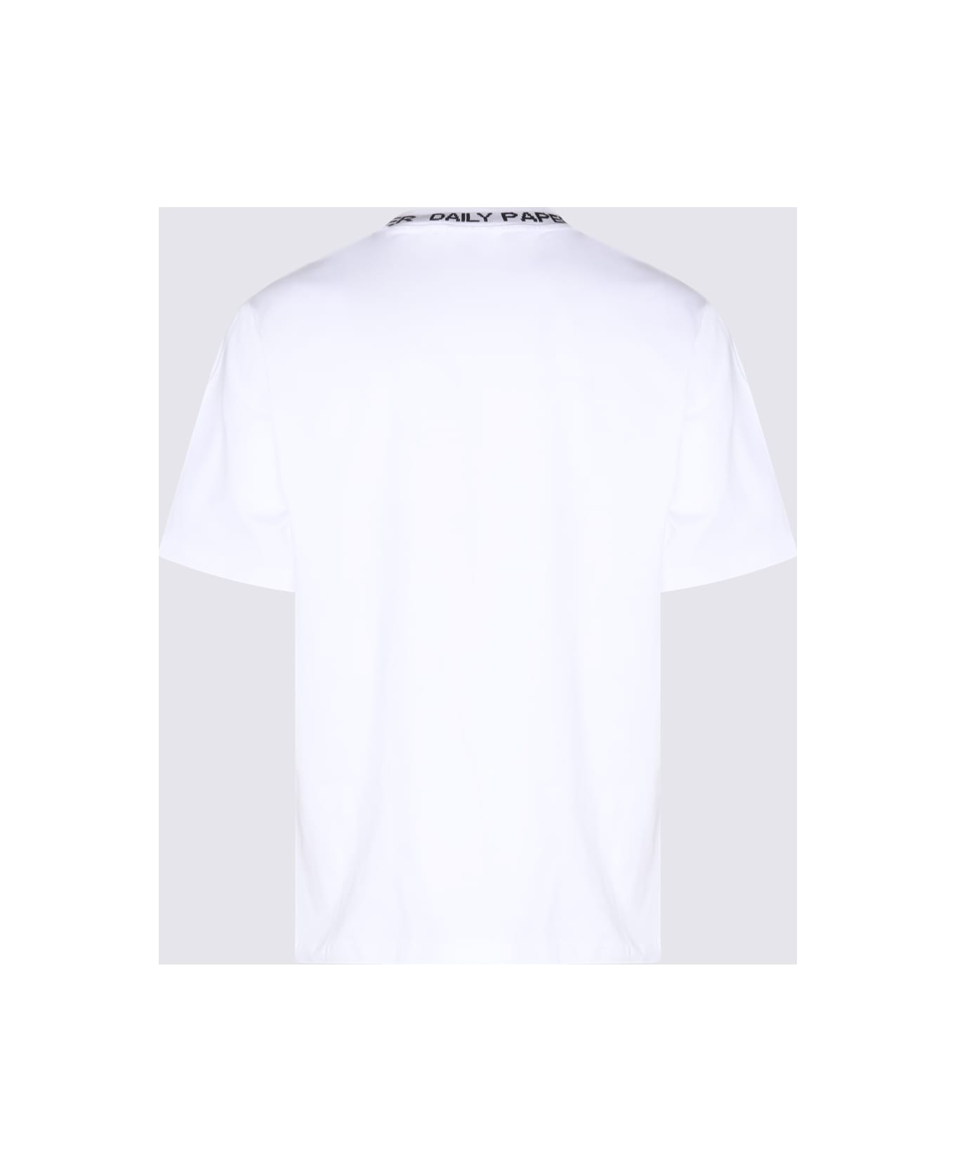 Daily Paper White And Black Cotton T-shirt - White シャツ