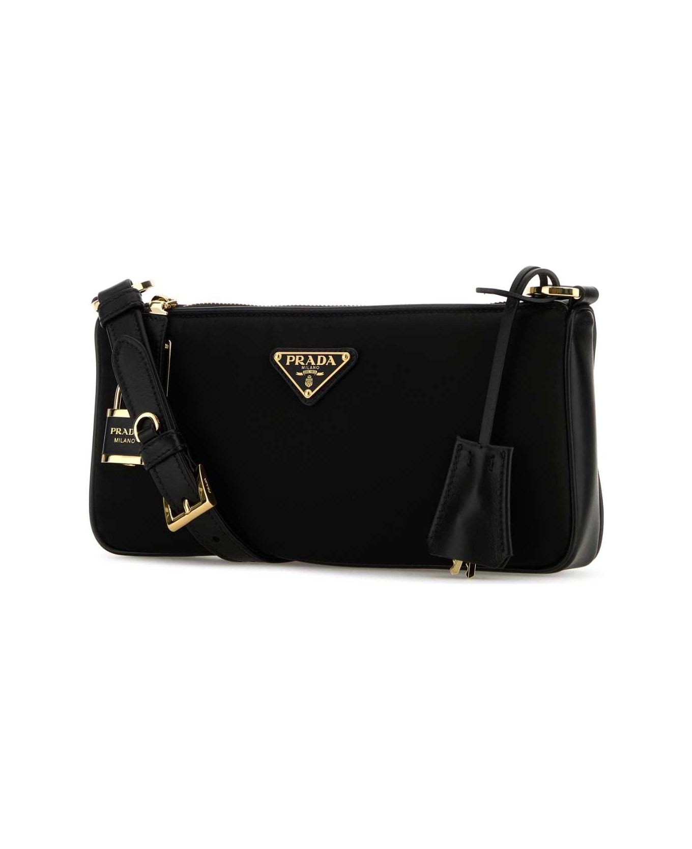 Prada Black Re-nylon Crossbody Bag - NERO