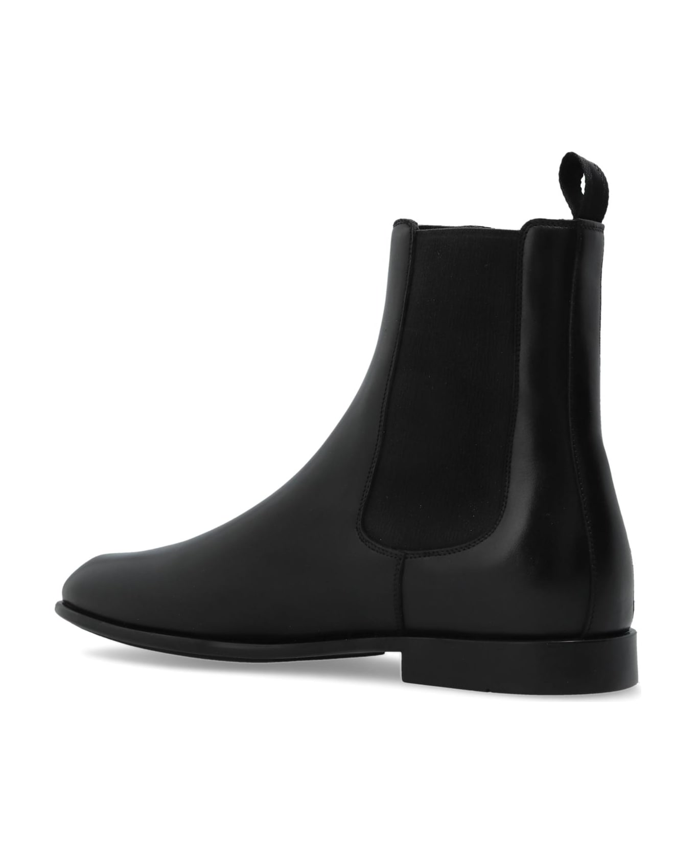Ferragamo Chelsea Boots `angle` - Black
