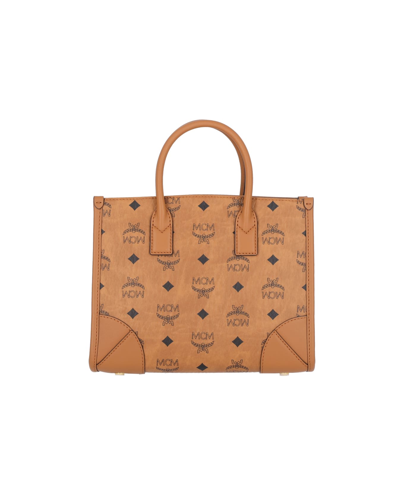 MCM Small Tote Bags "münchen" - Brown